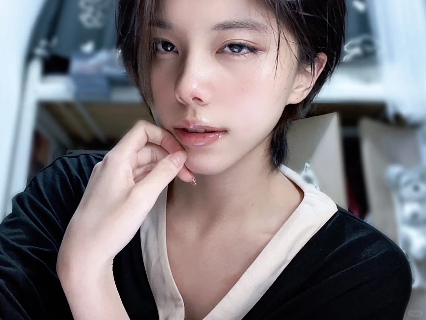 素颜背德人妻感