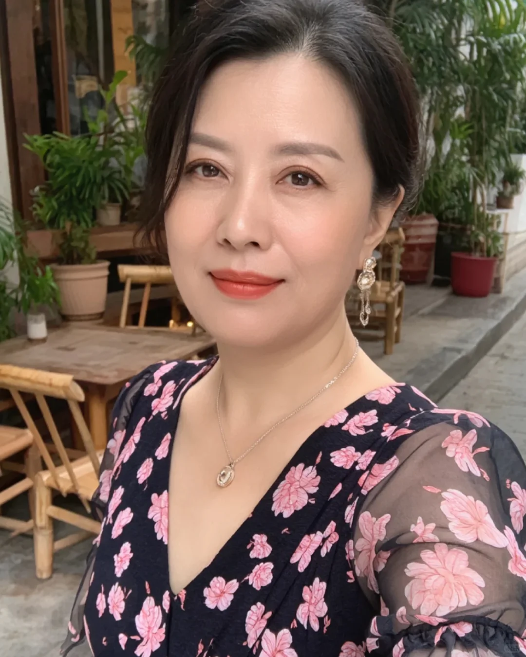 50岁的阿姨，这个状态还可以嘛