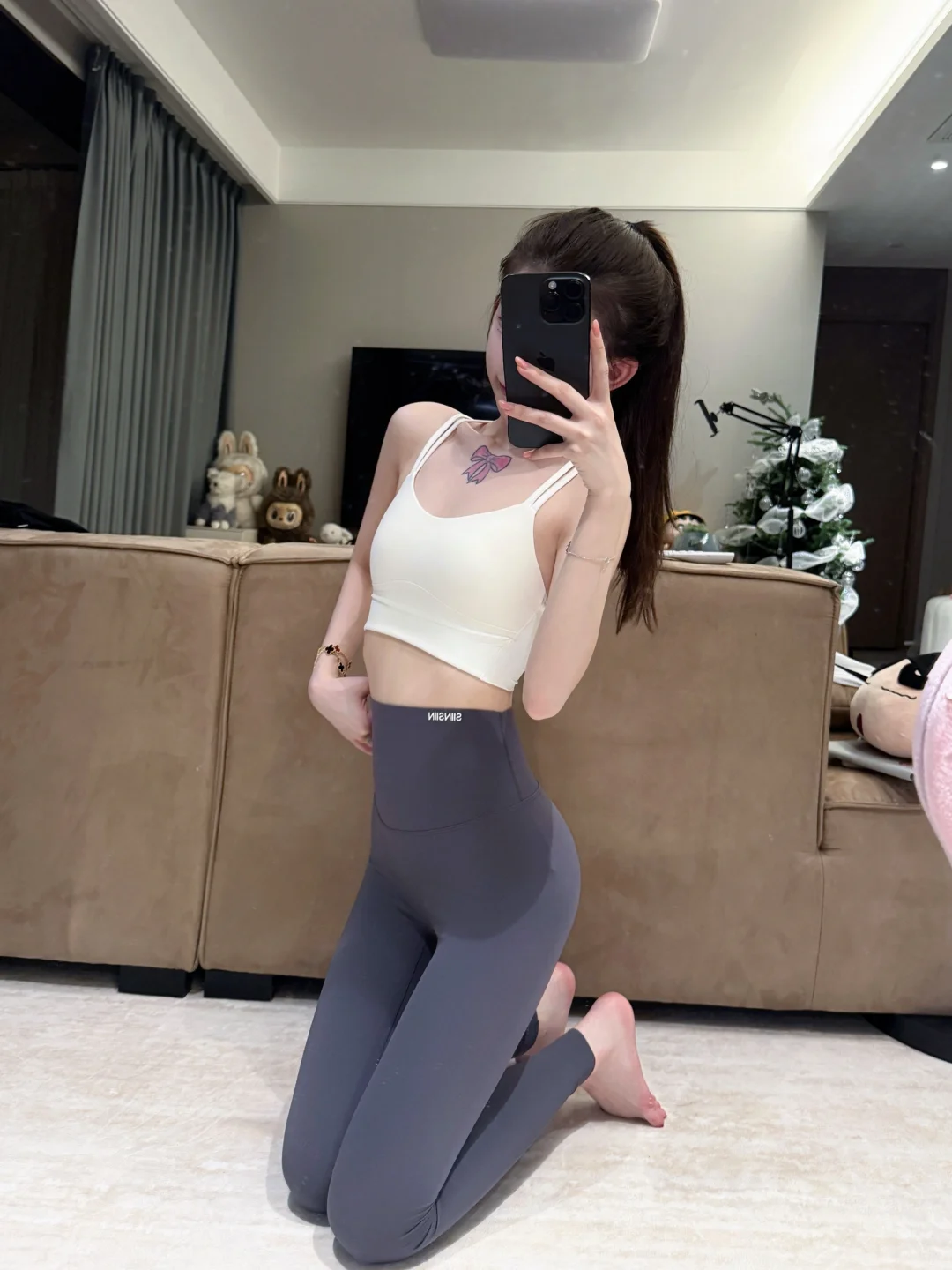 瑜伽裤穿了哦～