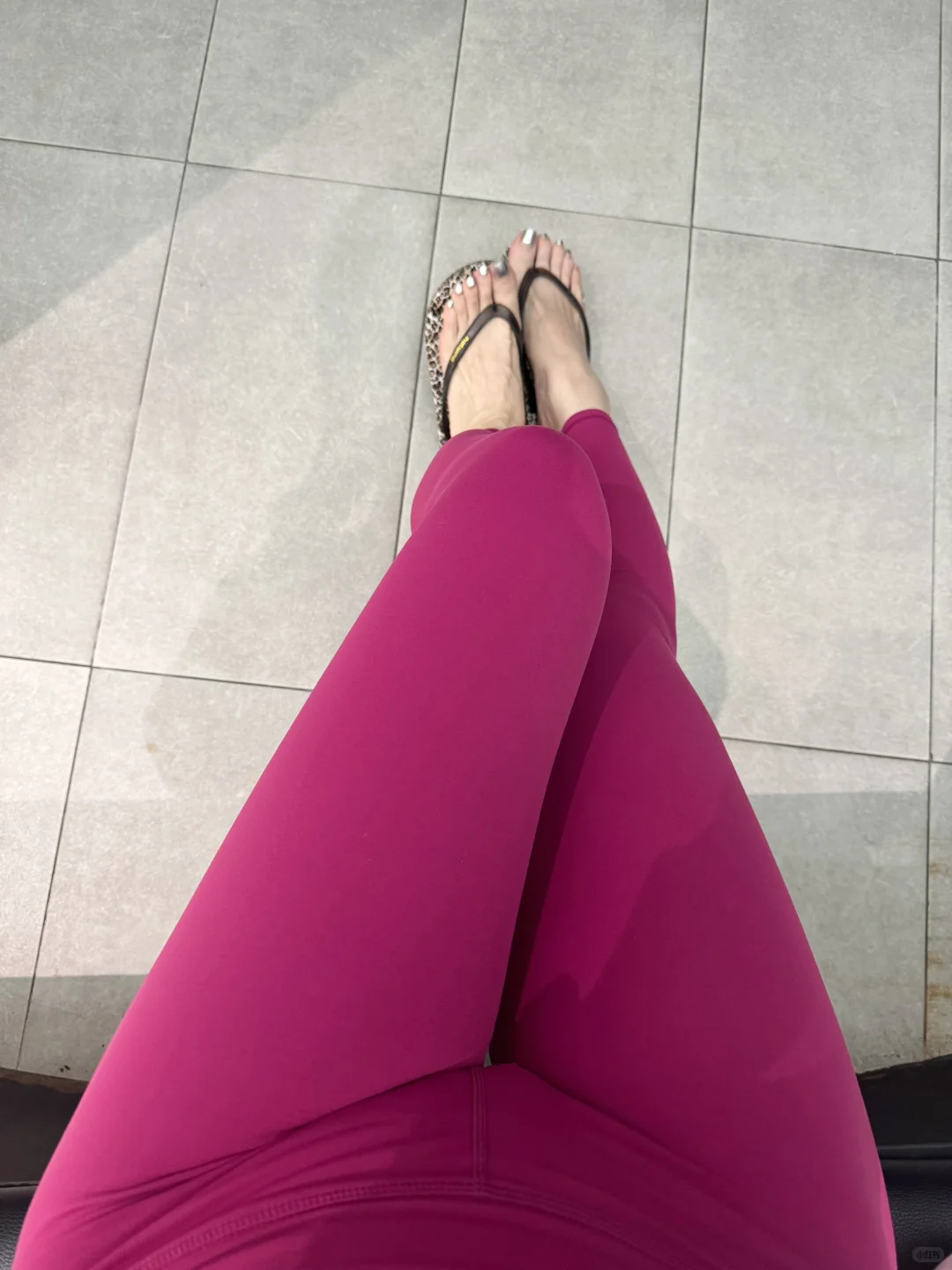 火龙果色系瑜伽裤！舒适好穿呀～～～