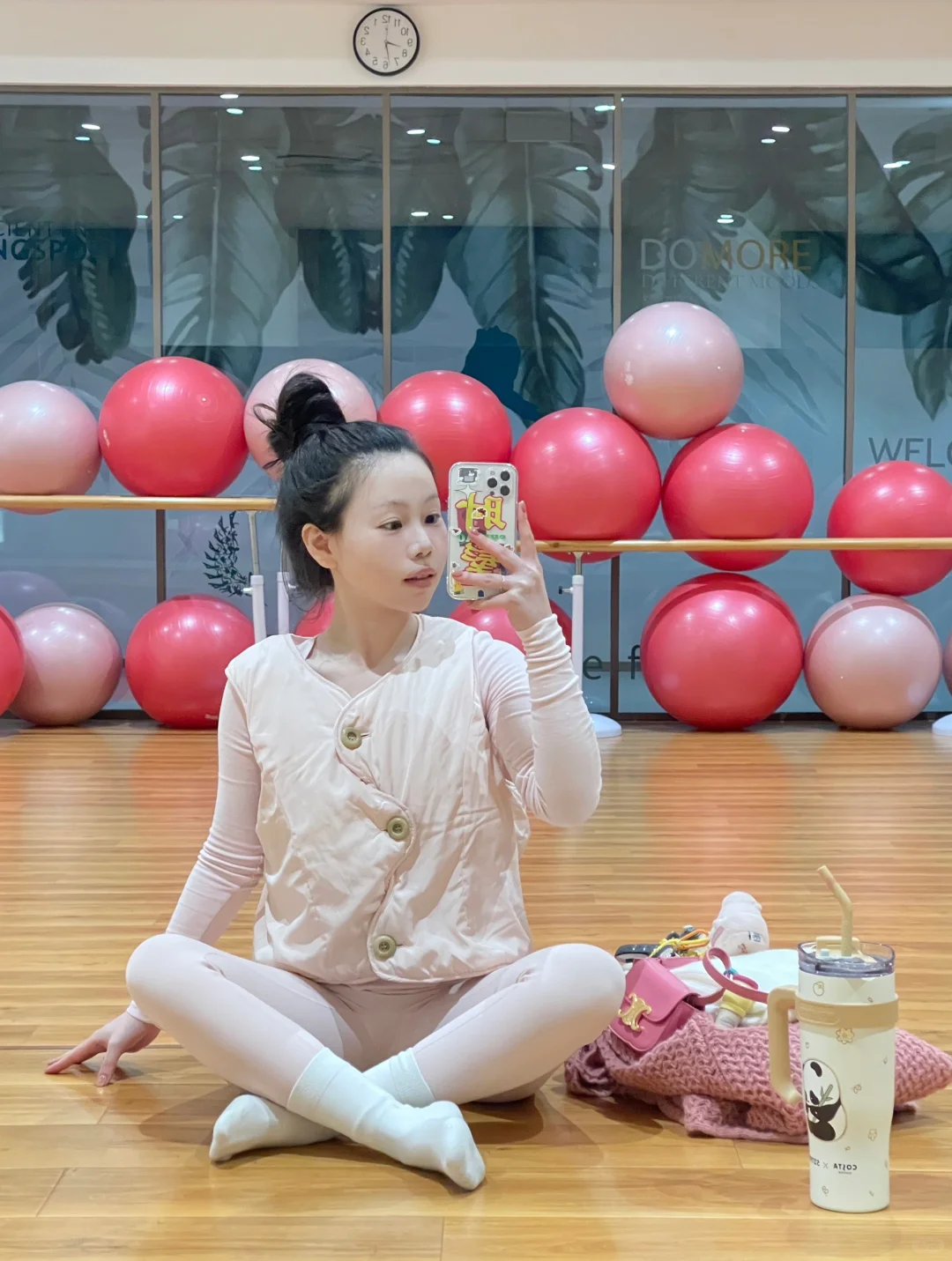 粉嫩秋冬瑜伽合集 | 差生文具巨多！！！