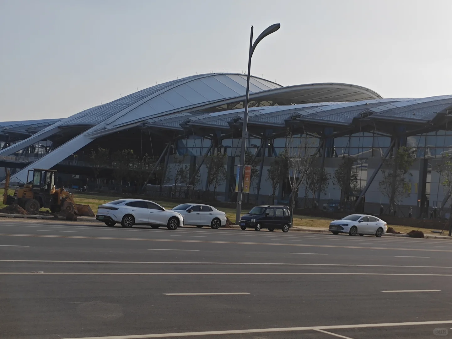 漫展前瞻港区的前后对比