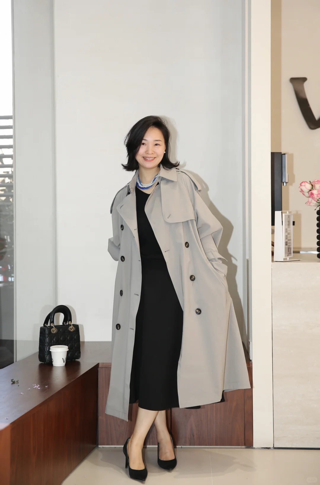 35+微胖梨形姐姐/春日都市感通勤穿搭