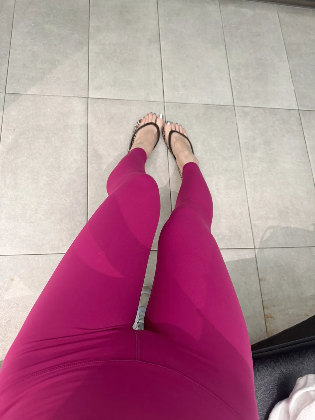 火龙果色系瑜伽裤！舒适好穿呀～～～