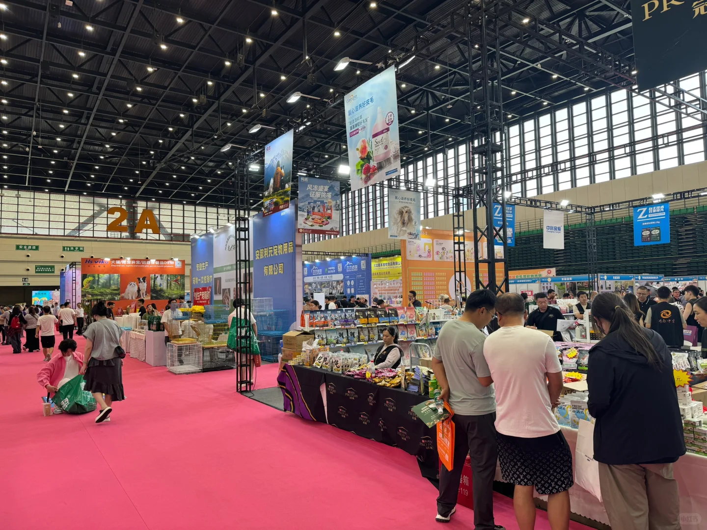 刚逛完郑州会展中心中原宠物展?