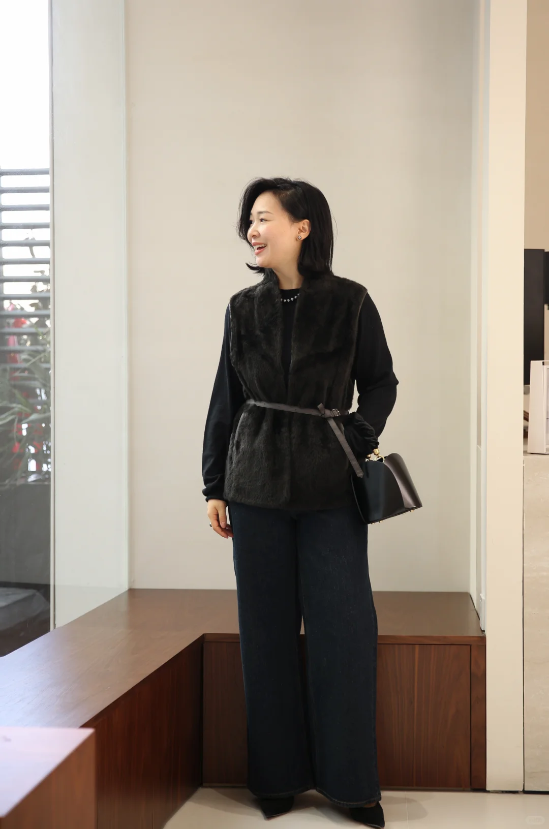 35+微胖梨形姐姐/春日都市感通勤穿搭