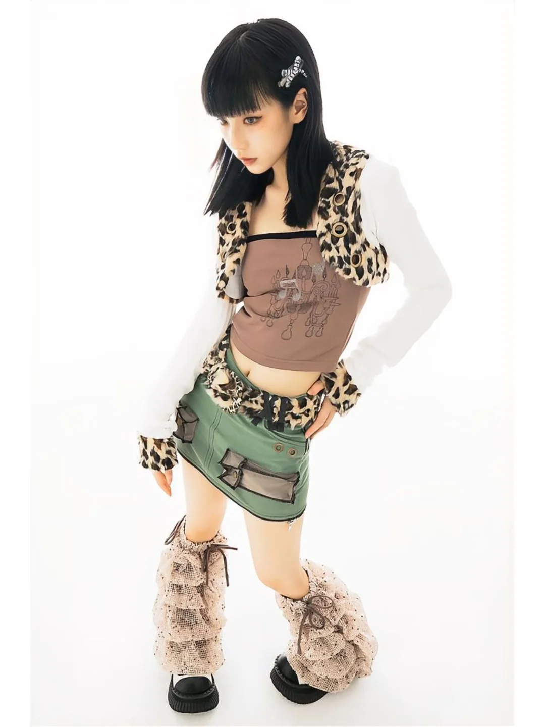 古早味拉满?6套精神小妹亚文化y2k穿搭