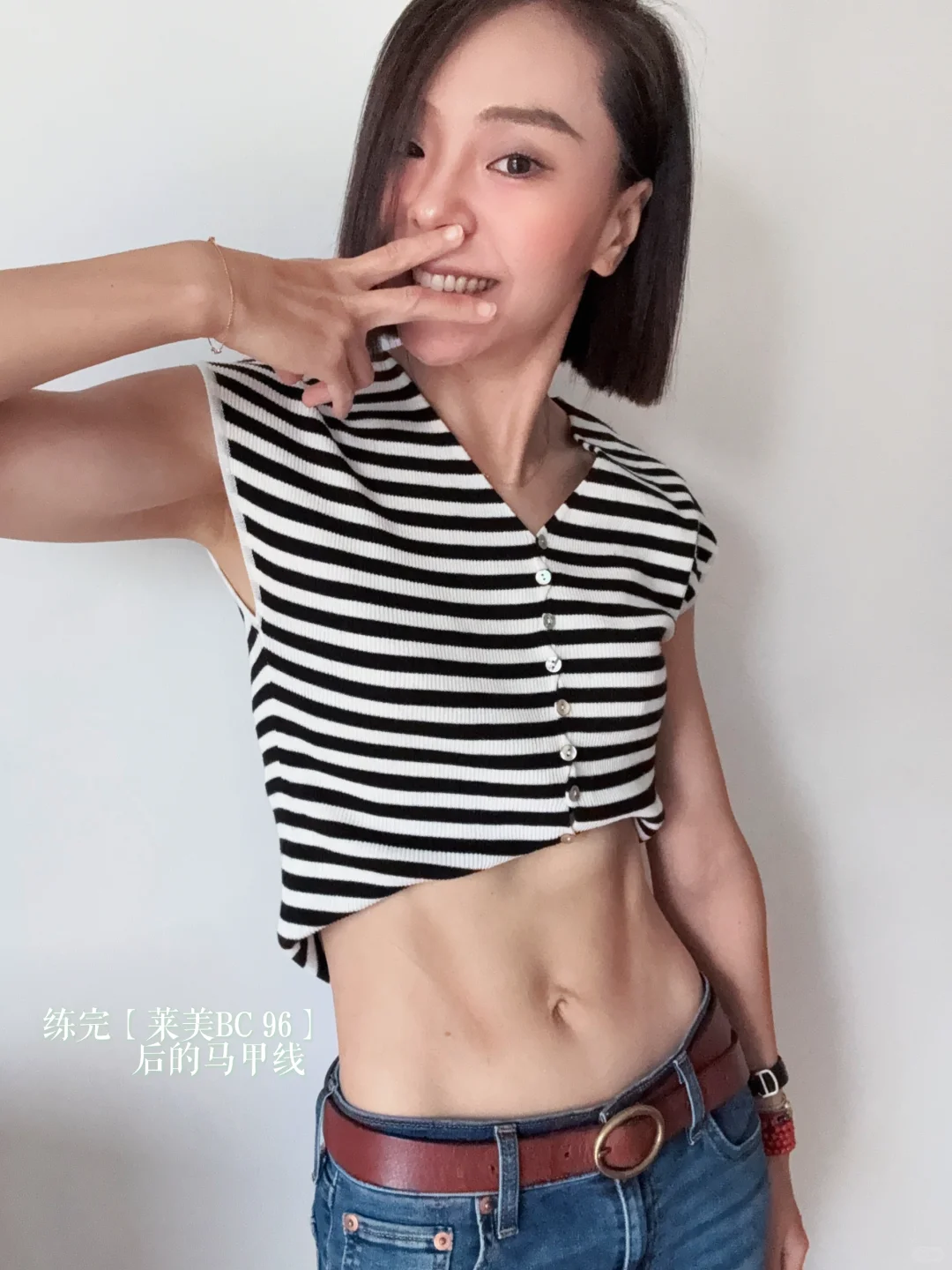 36岁已生|健身中年少妇?今日炫“腹”