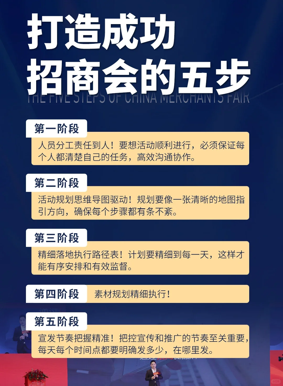 ?招商会效果差？五步教你高效高转化办会！