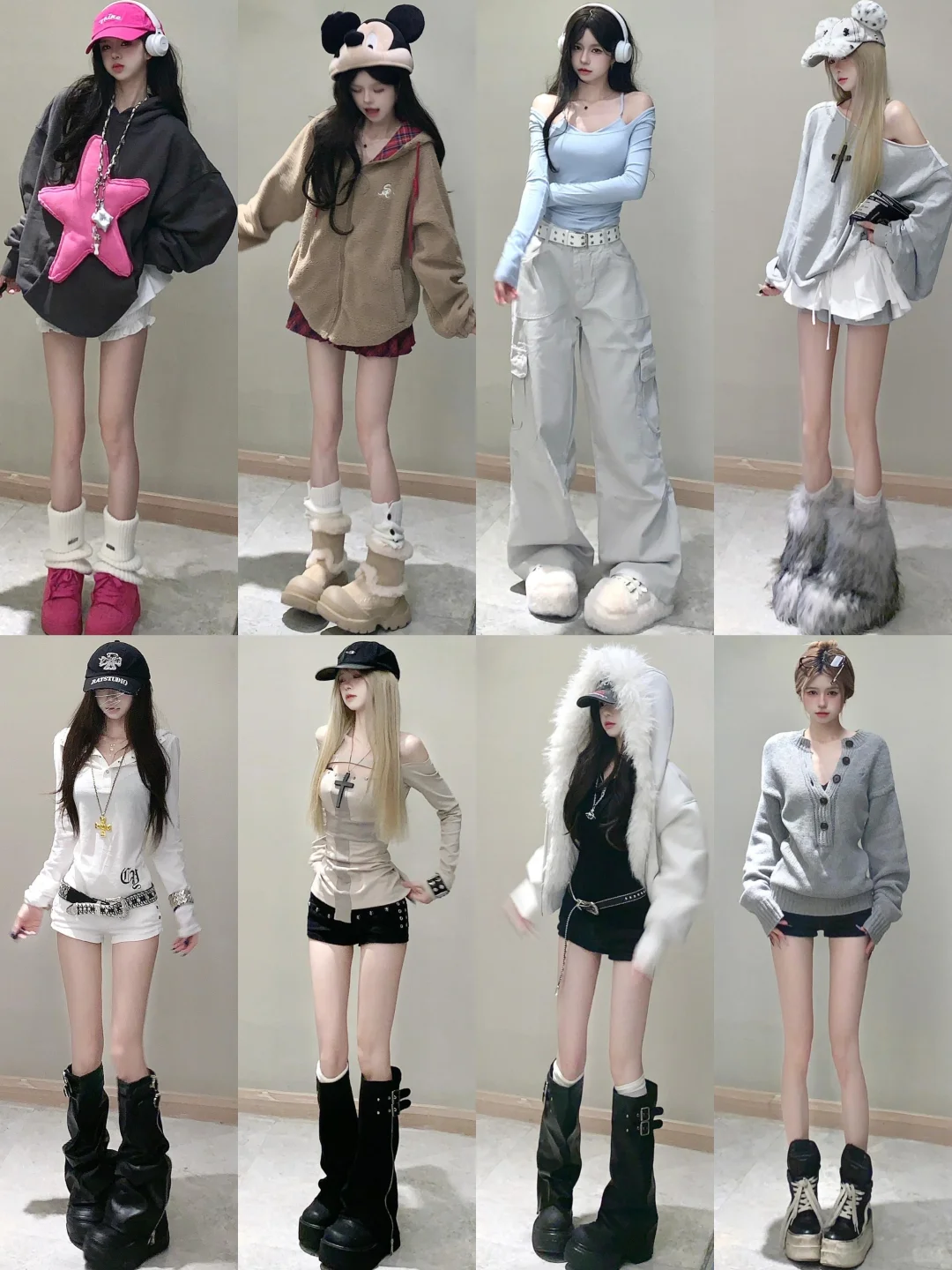 4⃣️0⃣️套｜秋冬辣妹穿搭合集