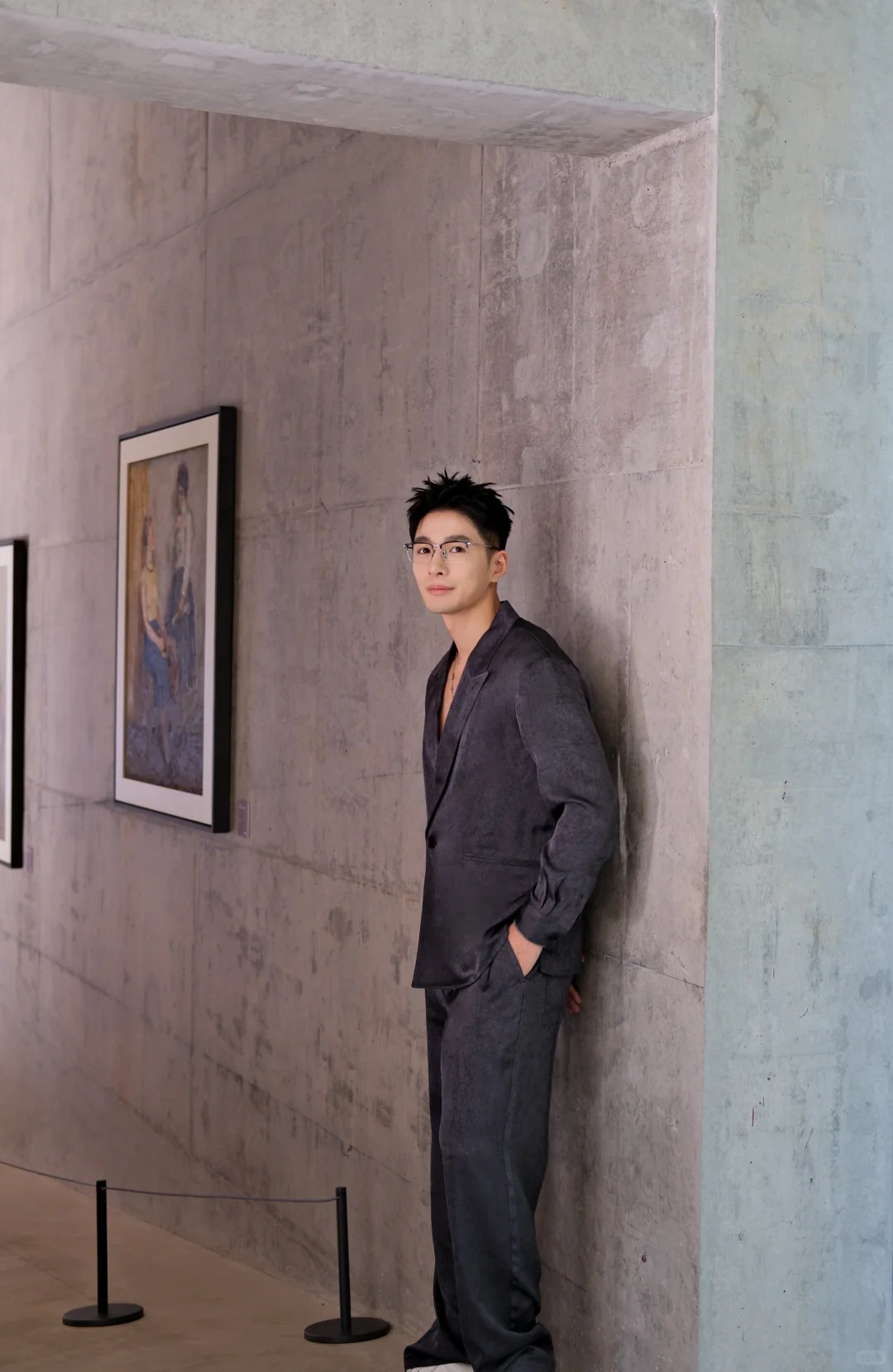 看展被误认为艺术展特邀嘉宾