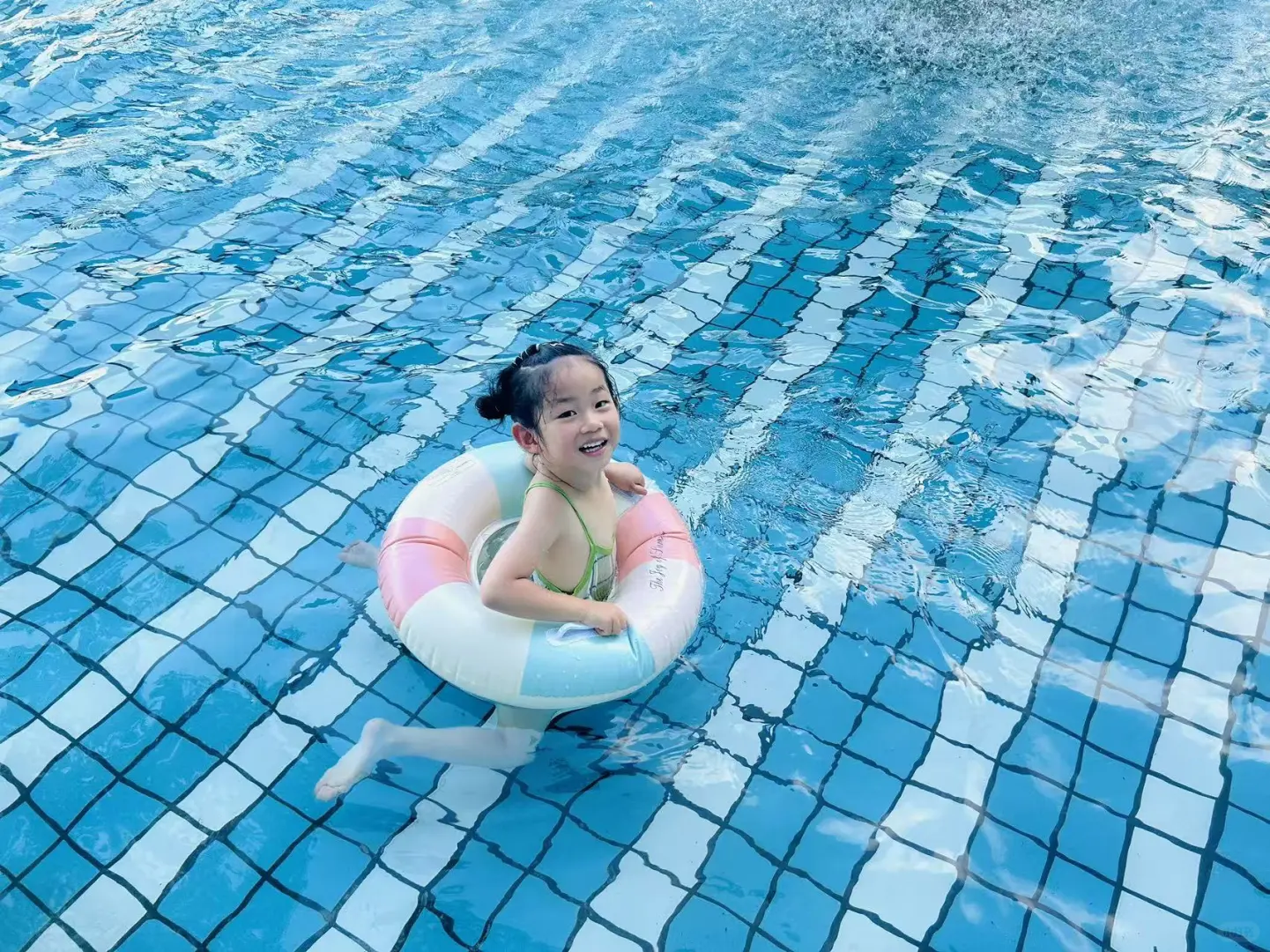 抵抗力好了妈妈再不担心我玩水感冒