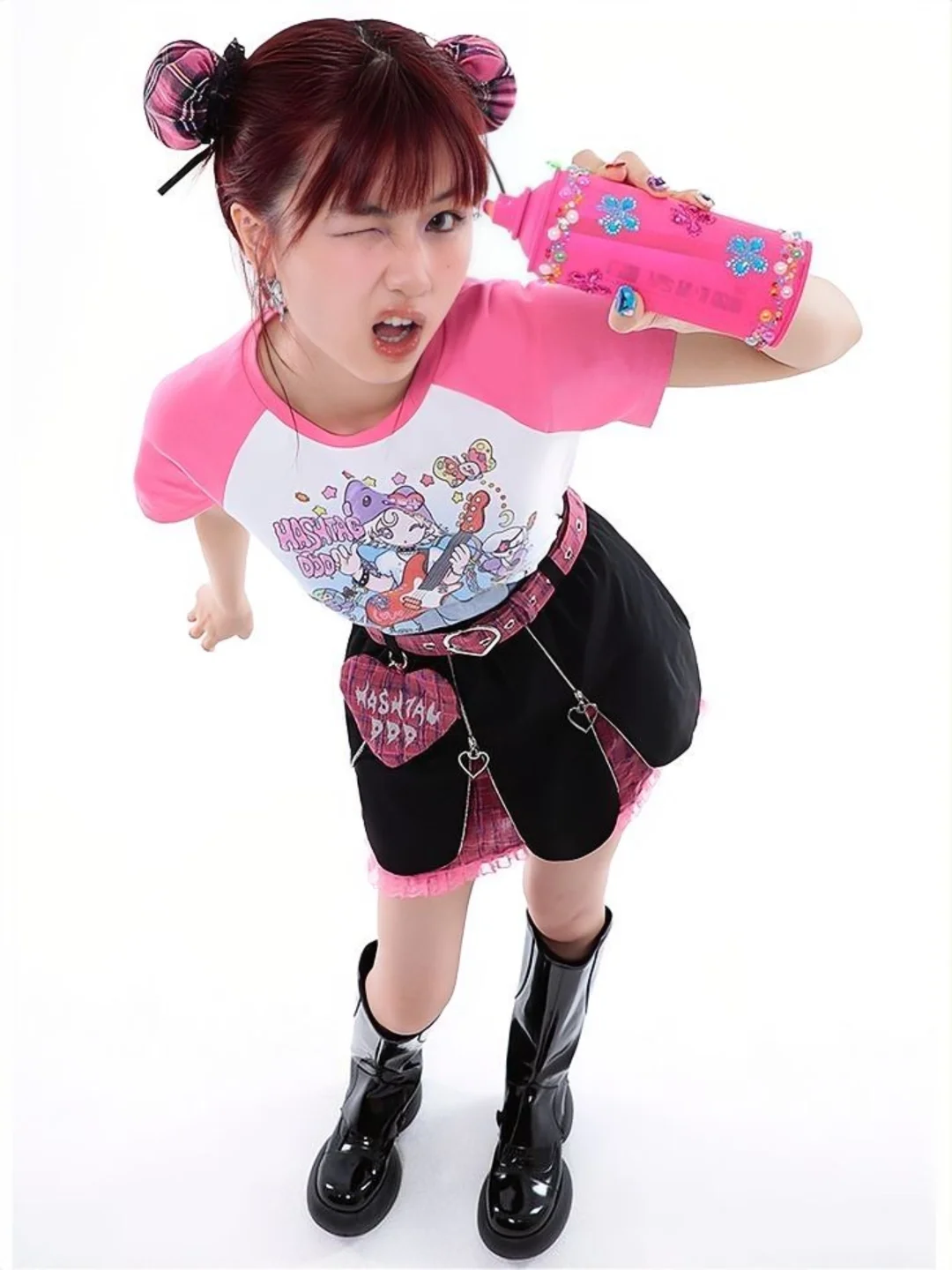 古早味拉满?6套精神小妹亚文化y2k穿搭