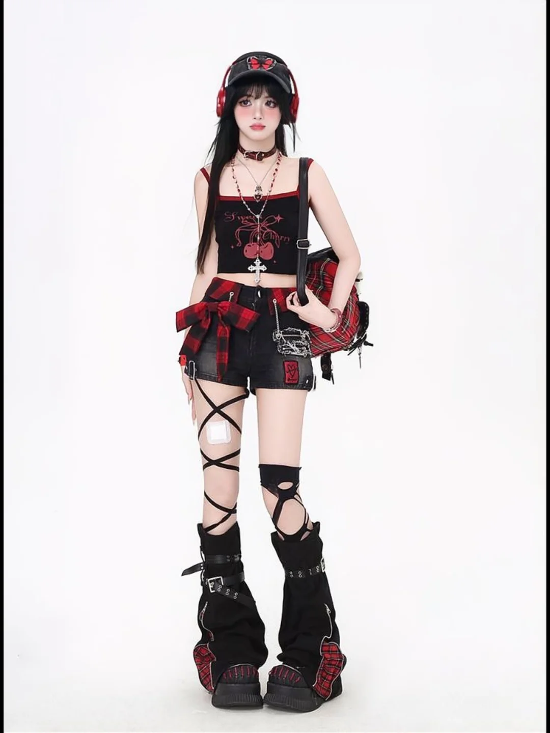 暴击流穿搭❗️一周不重样的甜酷y2k穿搭