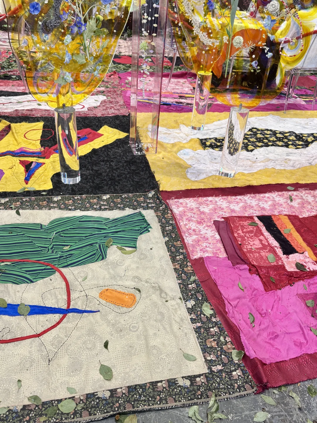 来上海intertextile面辅料展学习…?