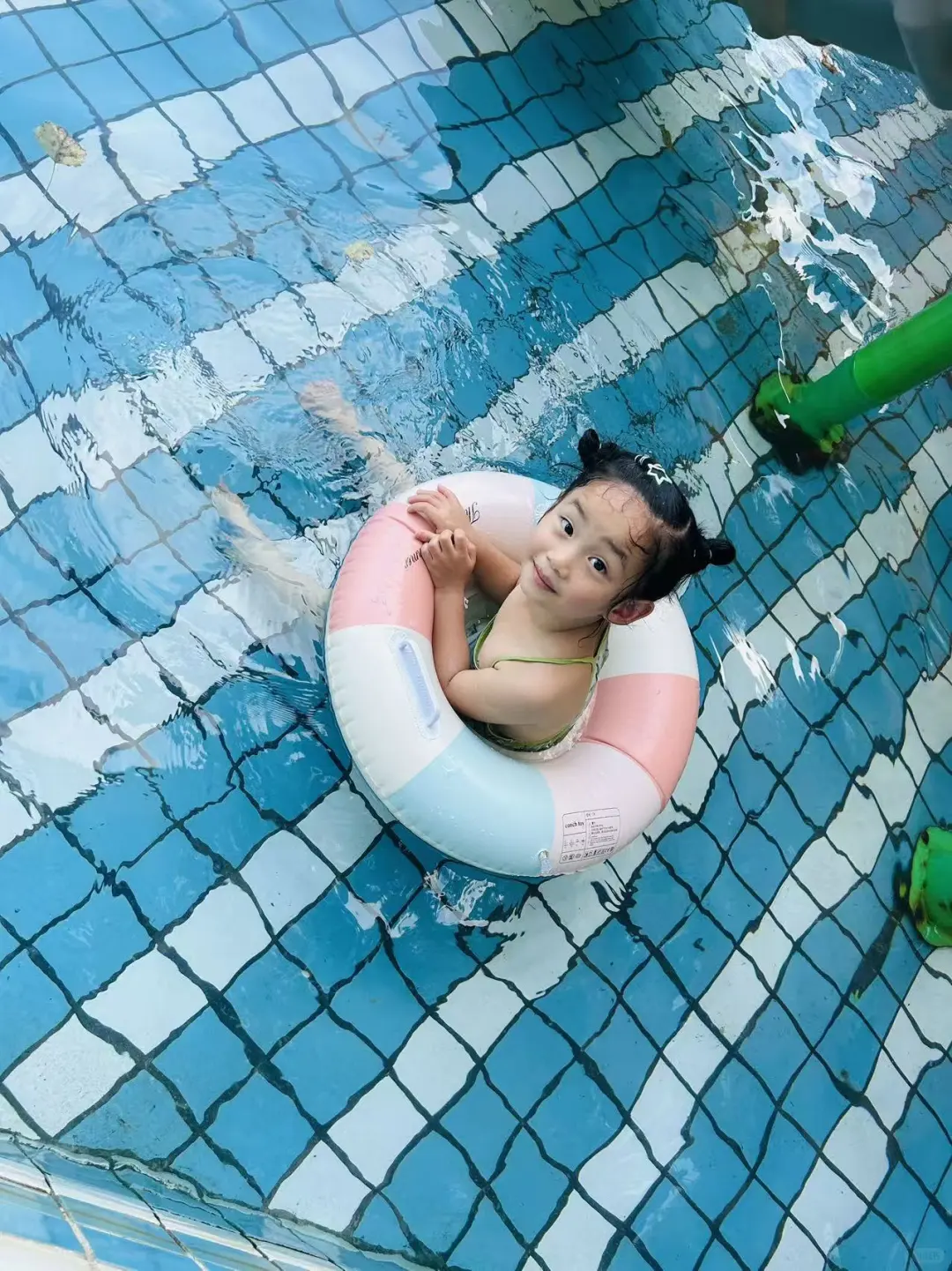 抵抗力好了妈妈再不担心我玩水感冒