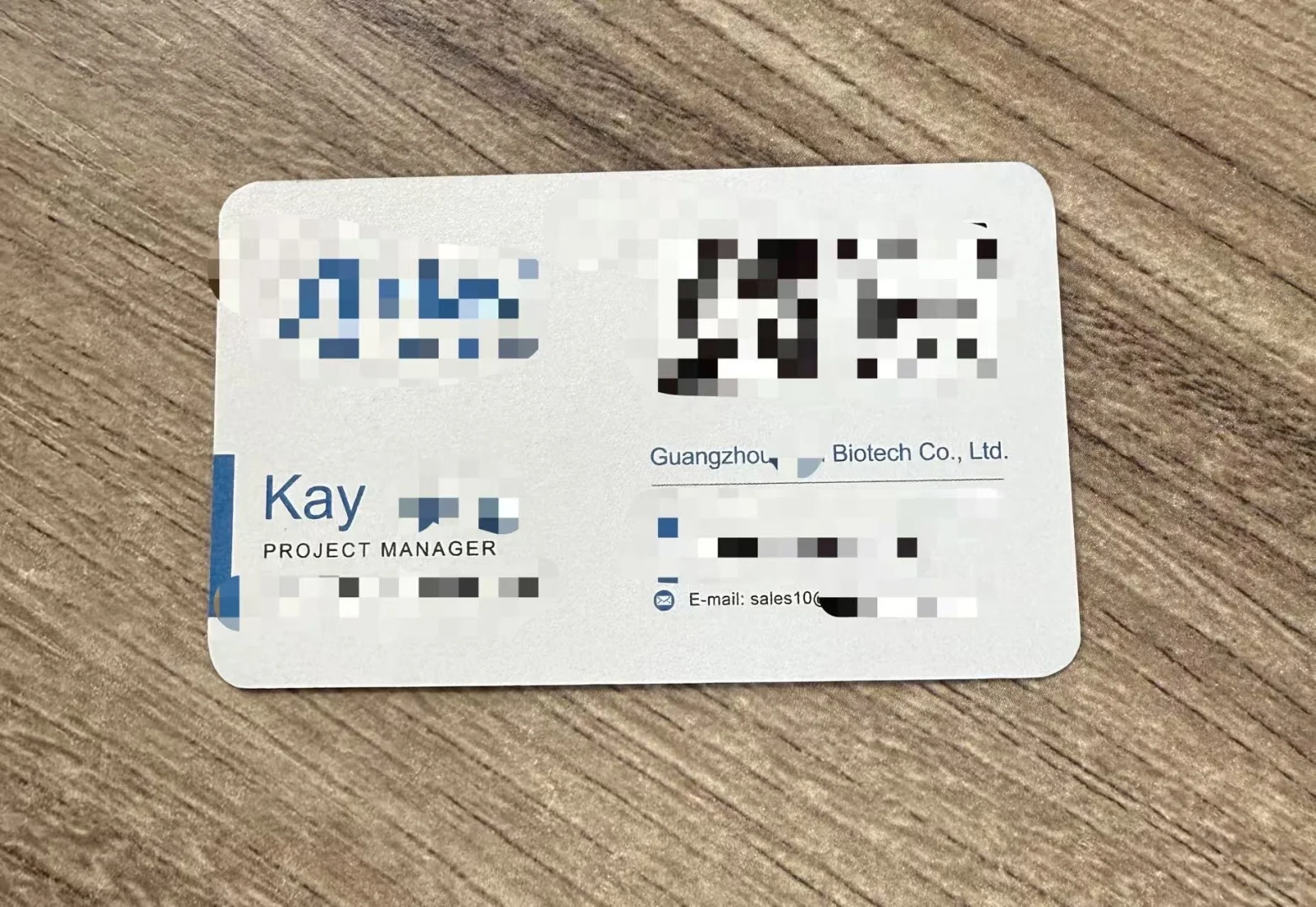 外贸业务员的展会名片