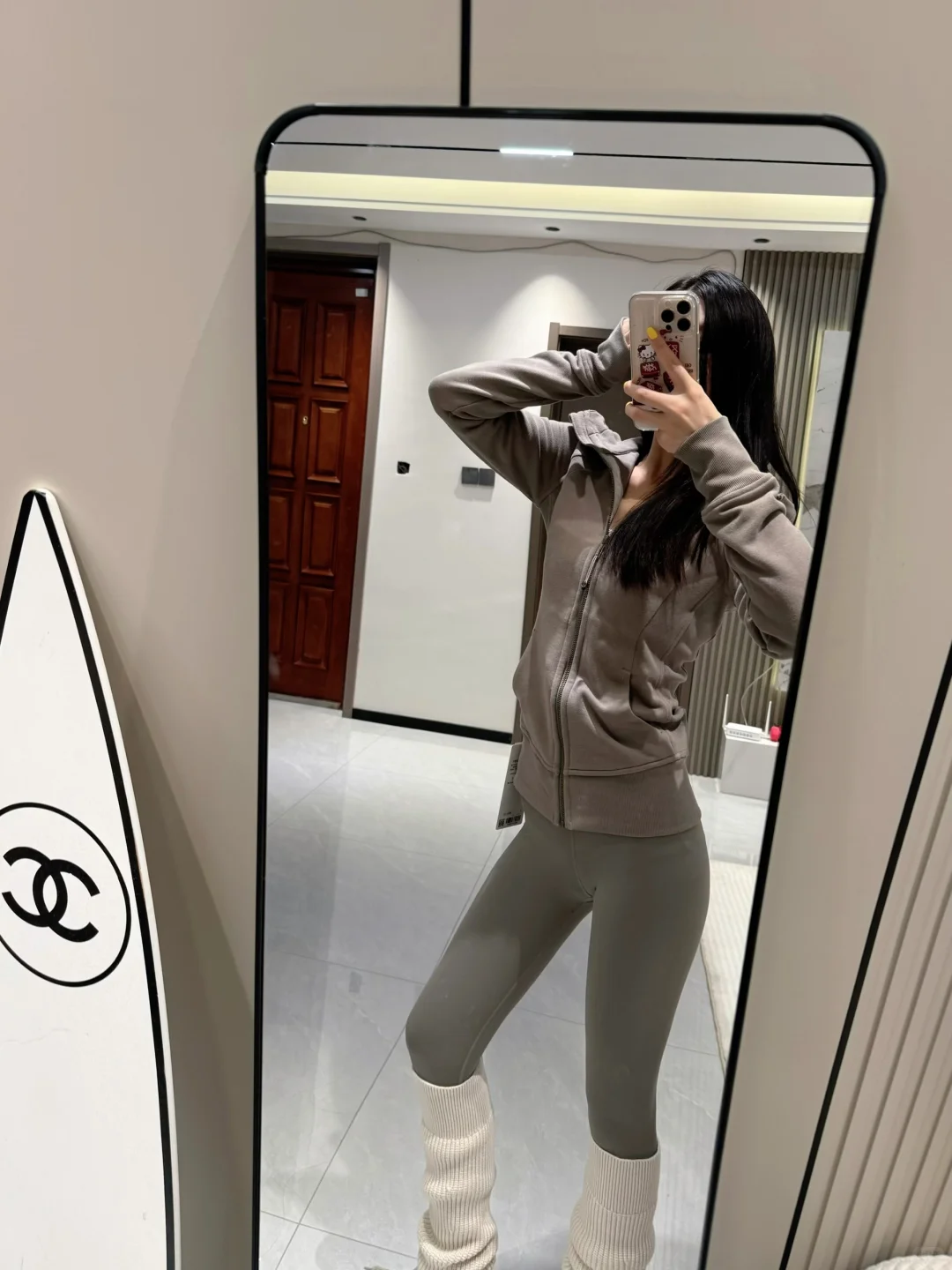 统一回复下 Lulu腿标瑜伽裤的颜色