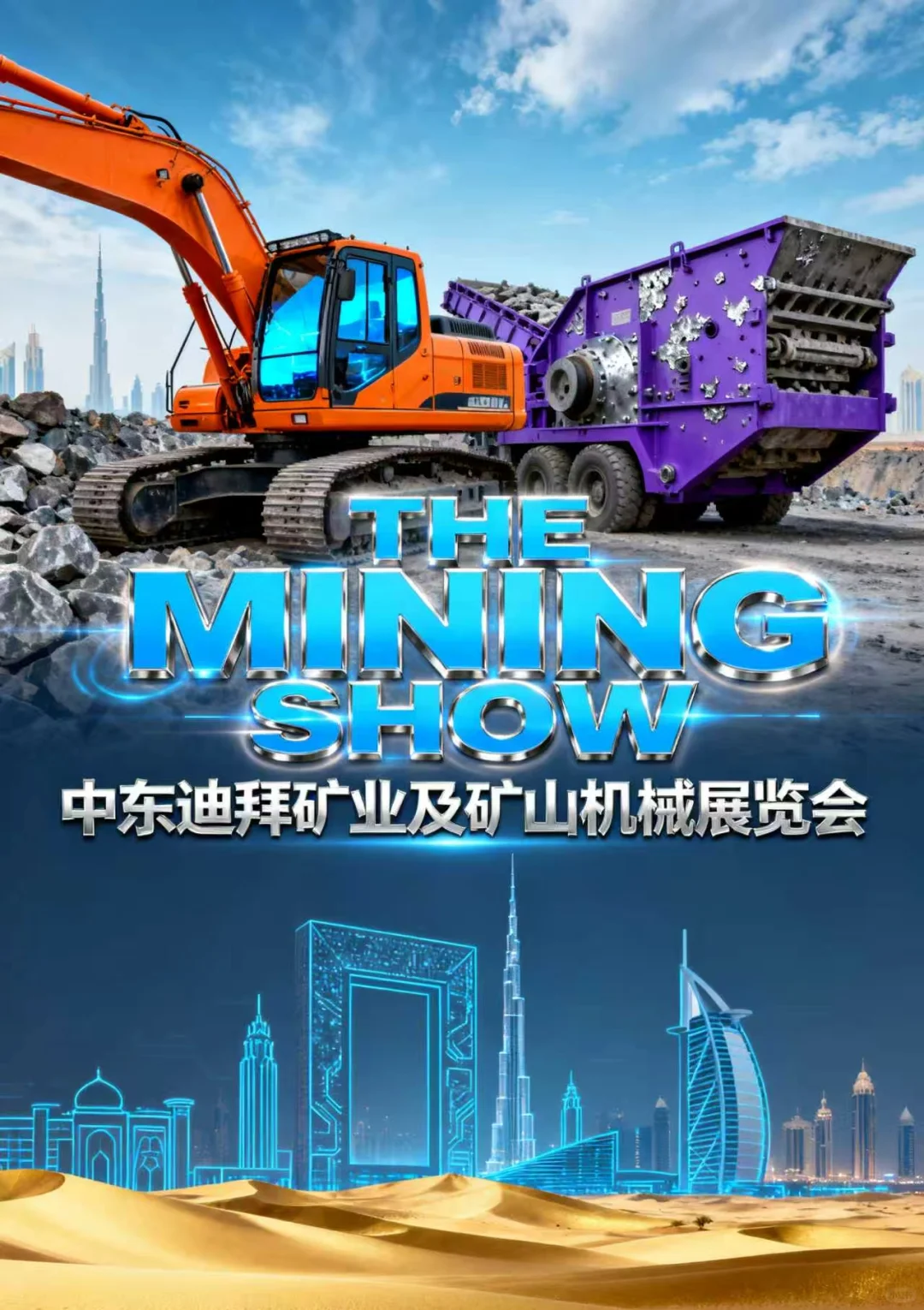 ✨矿业盛宴 | 中东迪拜矿业及矿山机械展