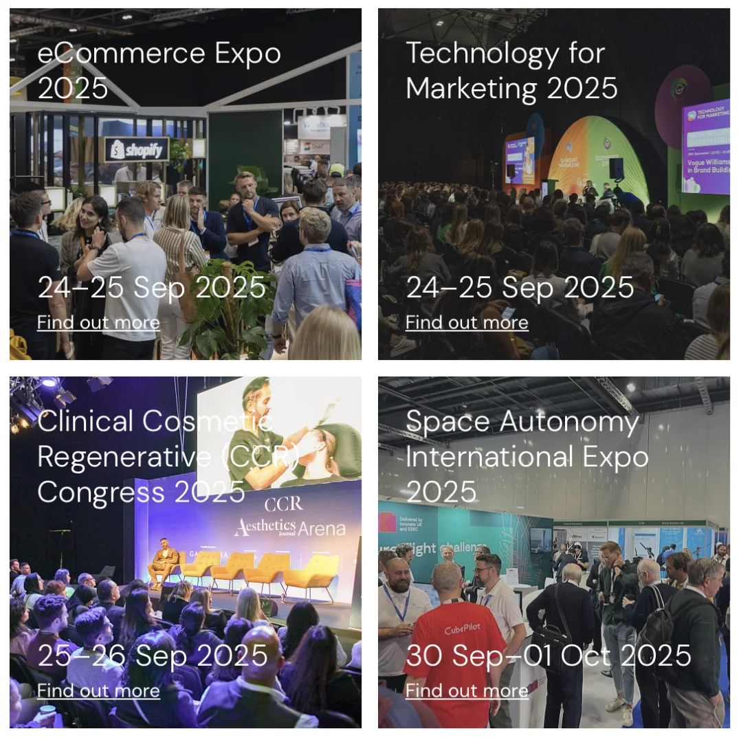 ✨ 伦敦Excel九月热门展会日历 | 收藏版 ✨