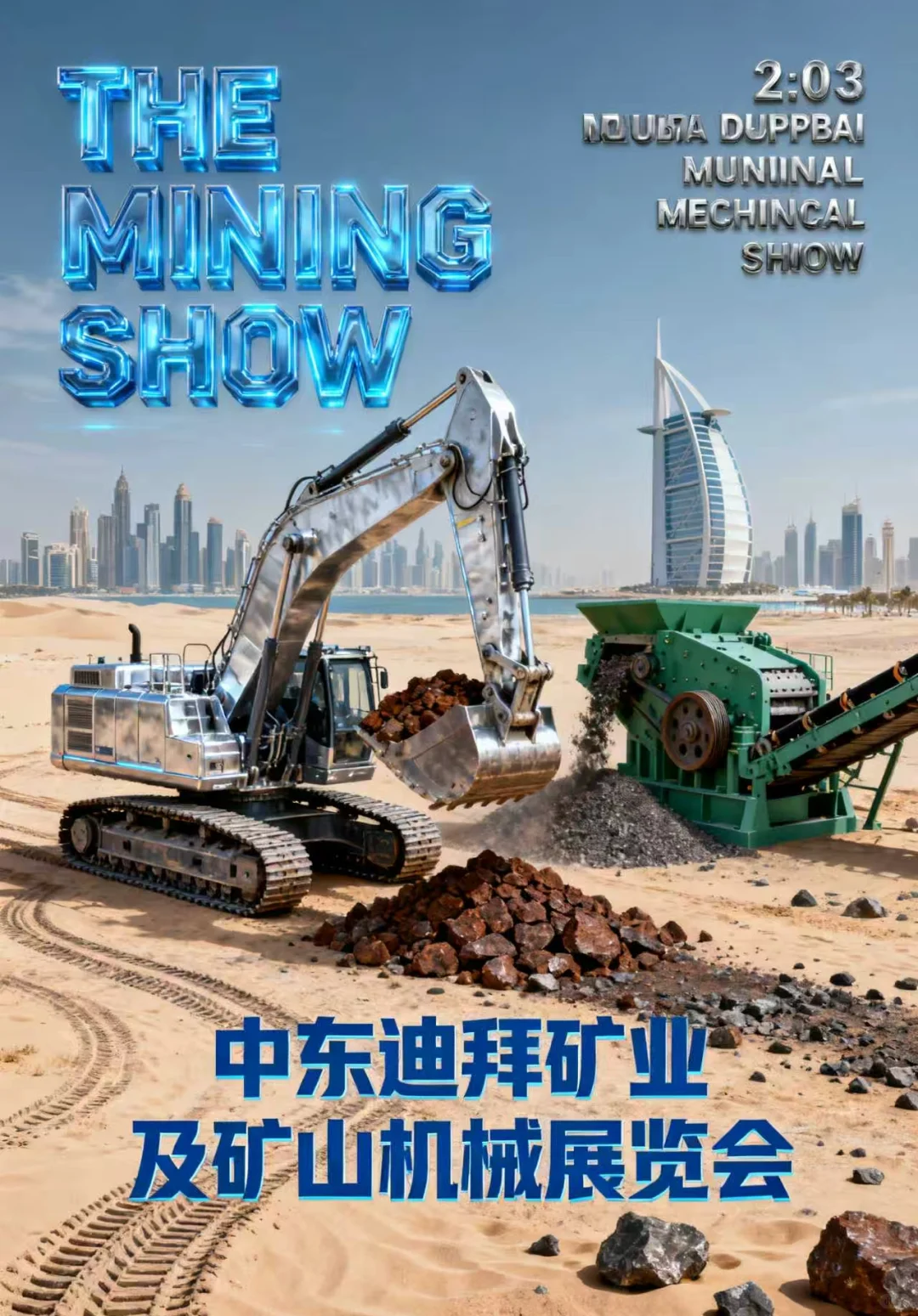 ✨矿业盛宴 | 中东迪拜矿业及矿山机械展