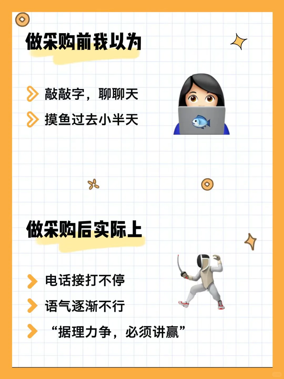 你以为的采购vs现实中的采购?