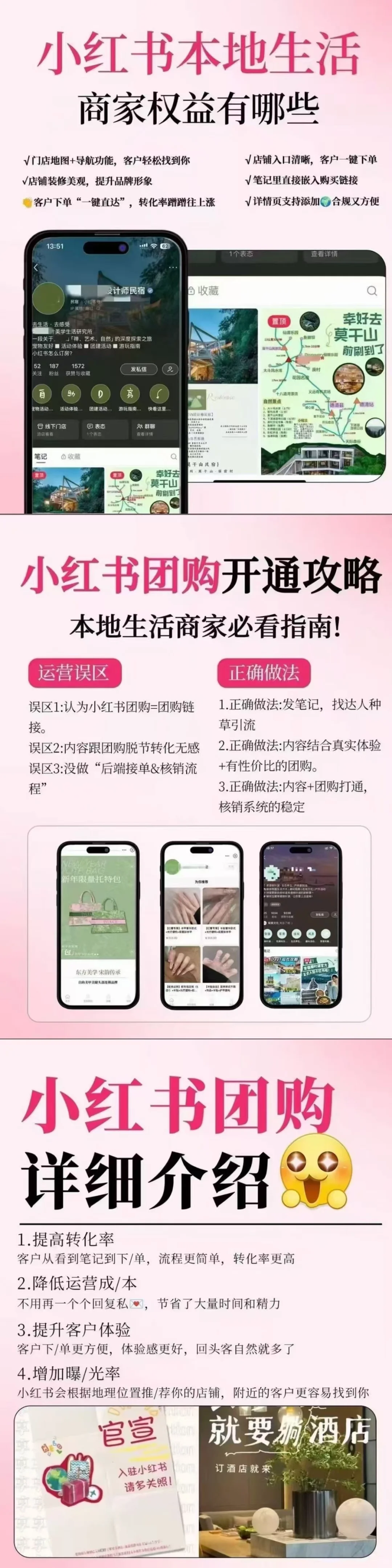 小红书可以开通团购啦！