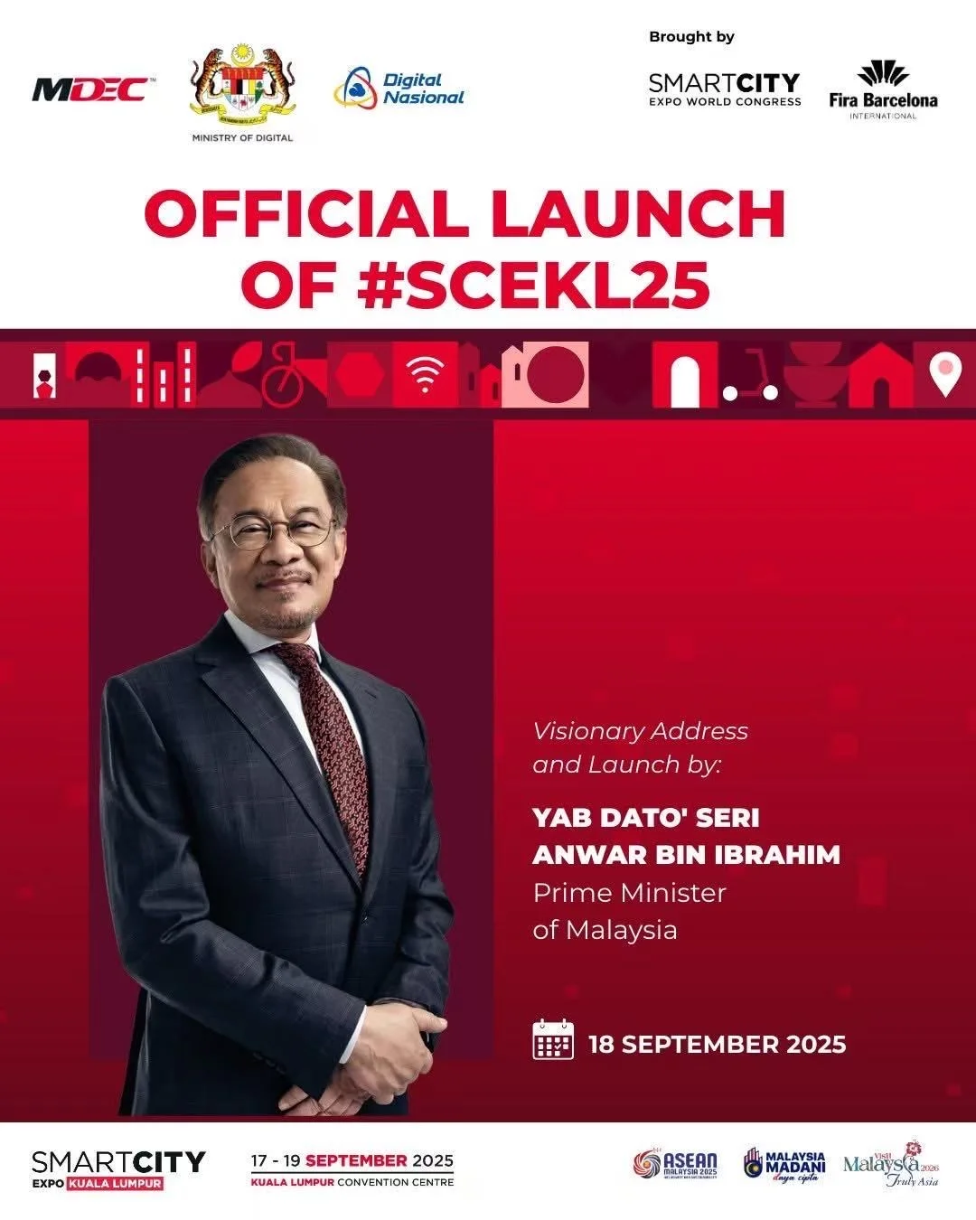 ?东南亚智慧城市顶流展 SCEKL25 来啦！