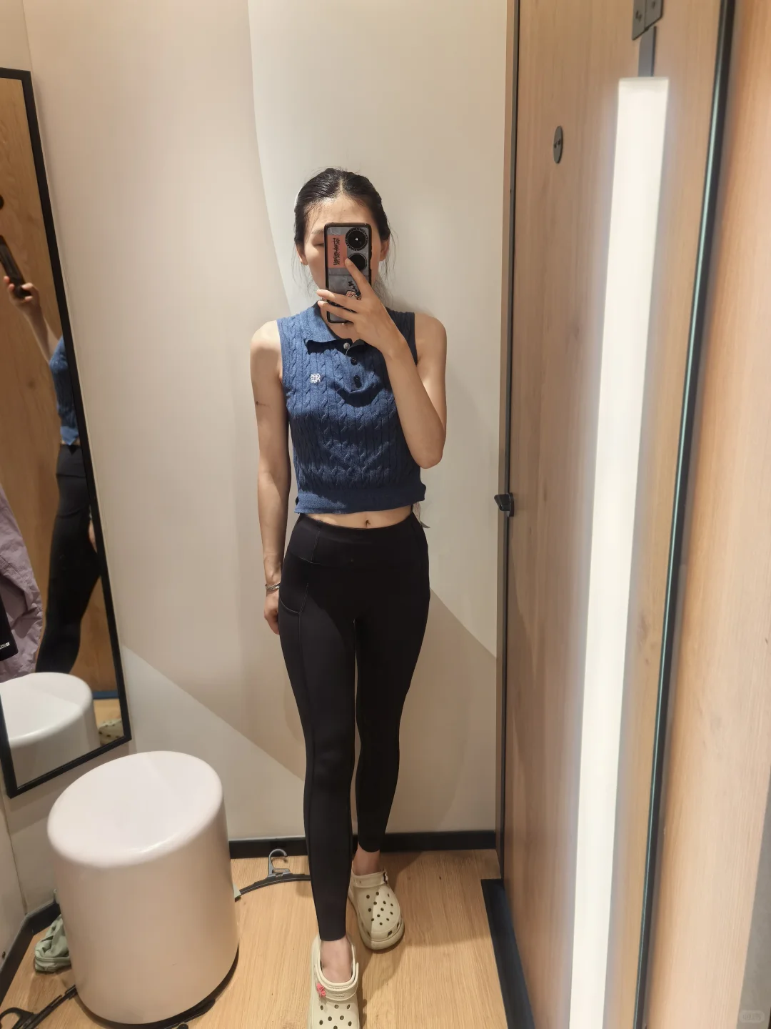 我也来试试迪卡侬的瑜伽裤?