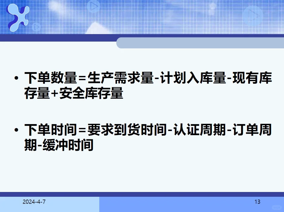 采购计划和预算