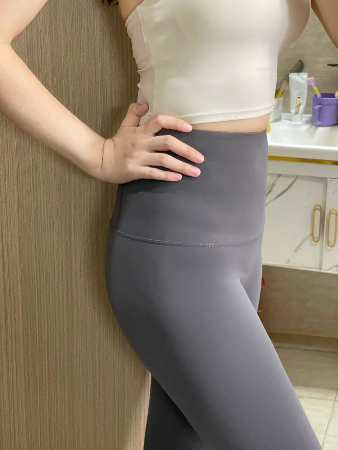 165/120 妈呀，这条瑜伽裤也太显瘦了！！！