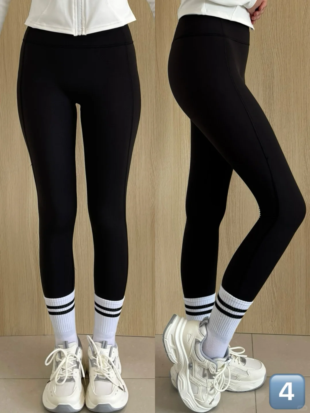 健身女大穿过的鲨鱼裤，wu广！（附上身