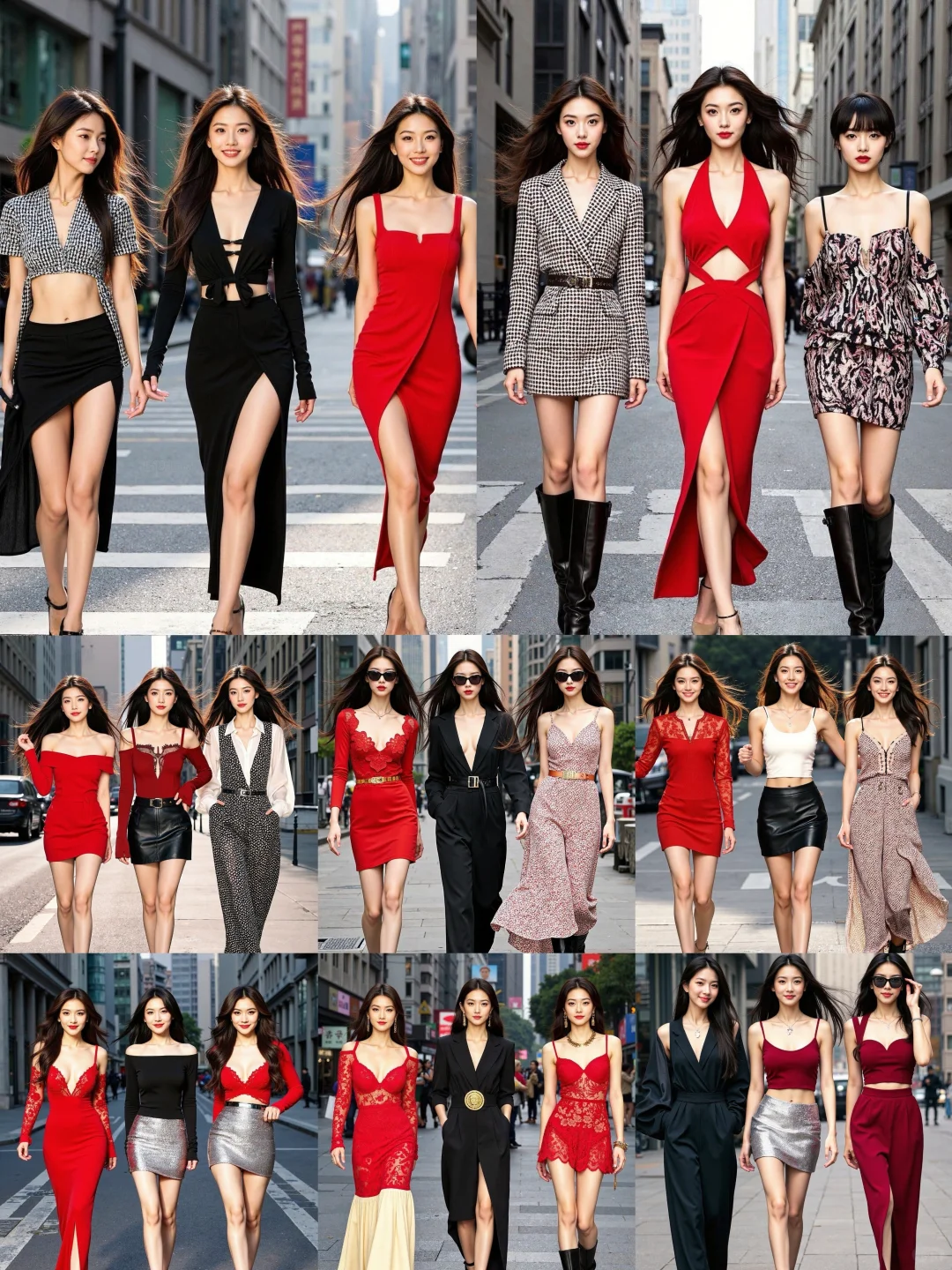 性感魅力女人味穿搭套装分享来啦～