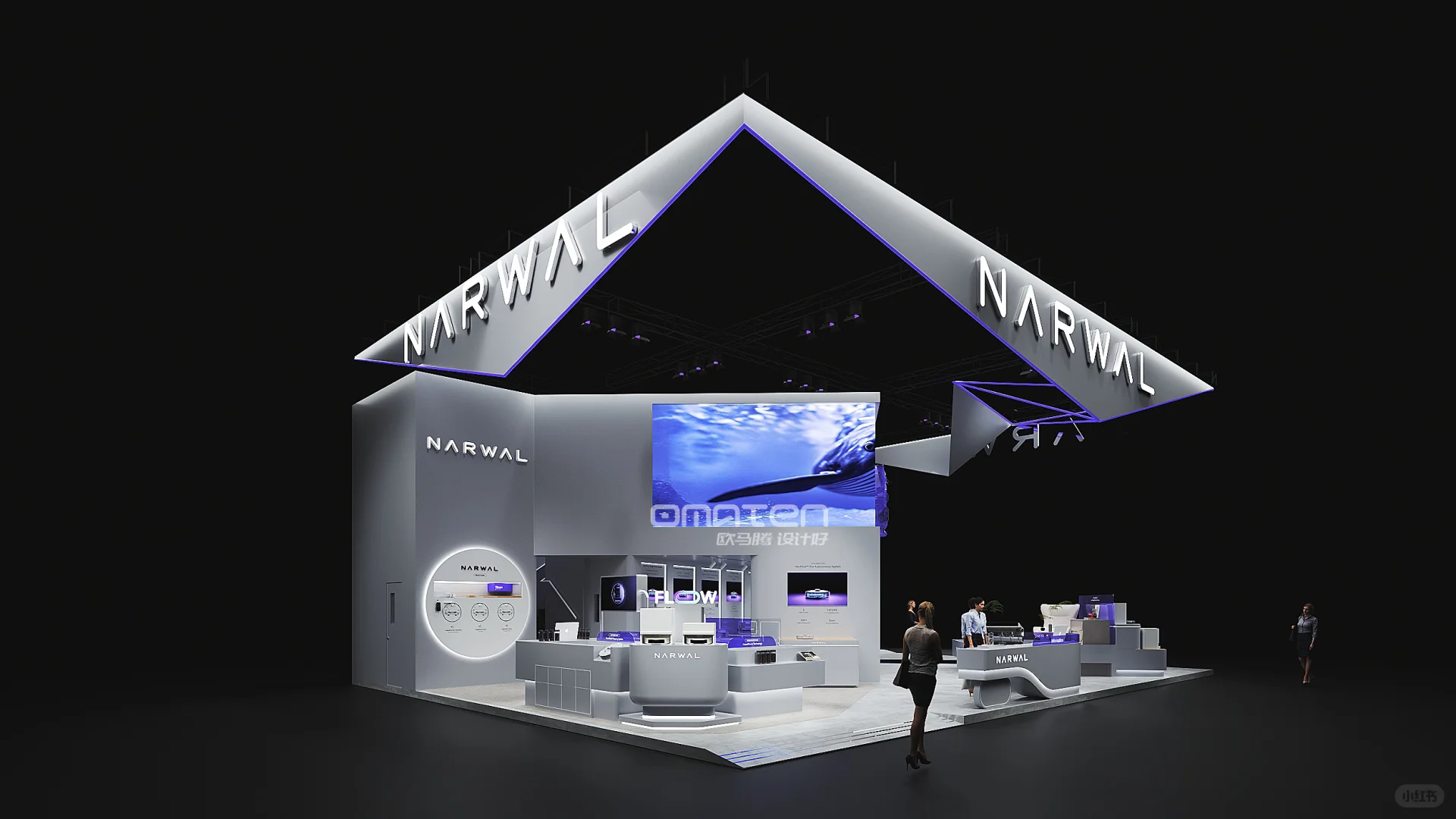 IFA展让人心动不已的科技感展台设计案例