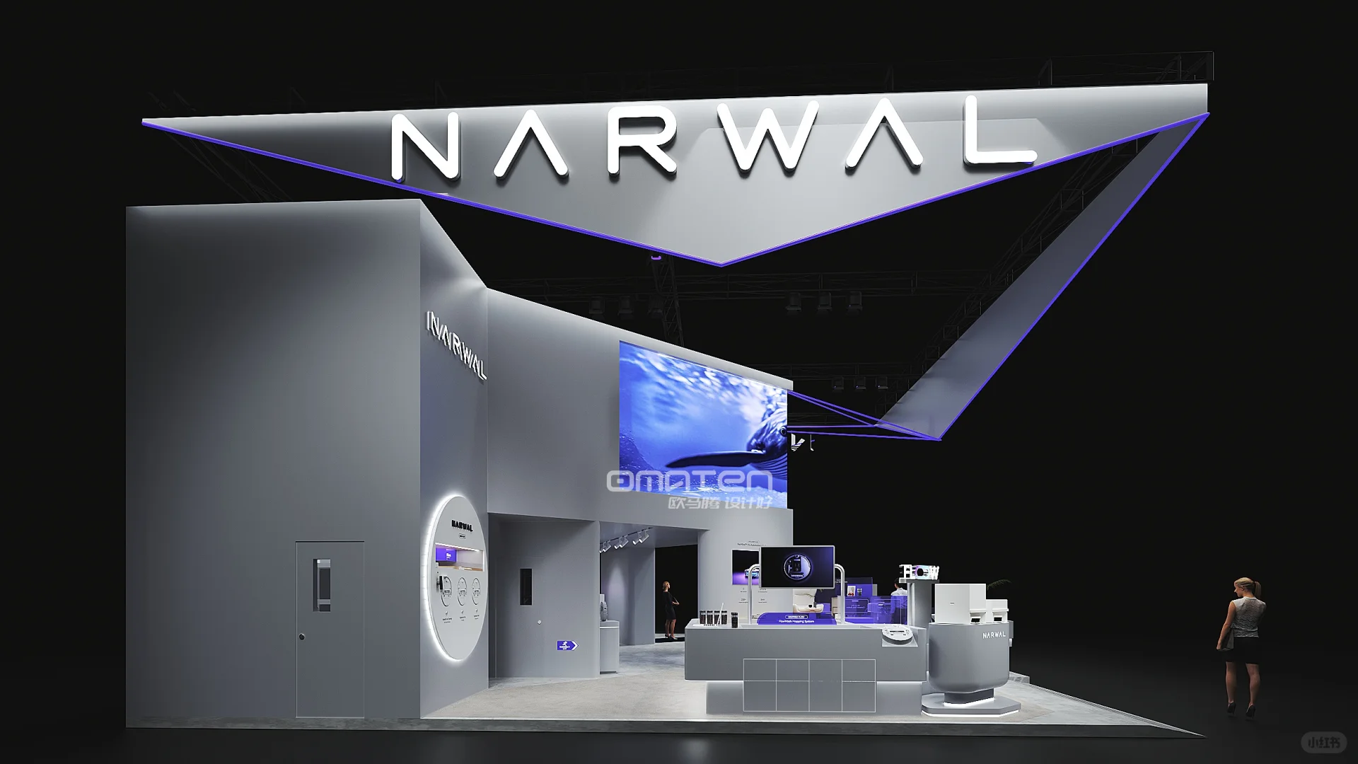 IFA展让人心动不已的科技感展台设计案例