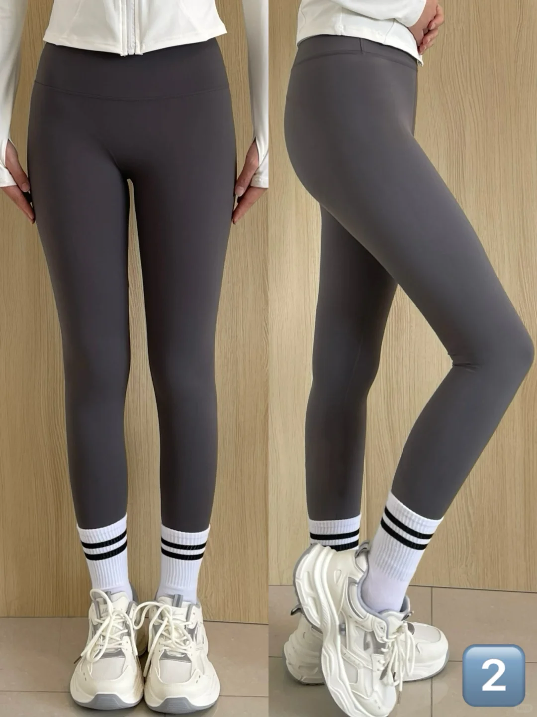 健身女大穿过的鲨鱼裤，wu广！（附上身