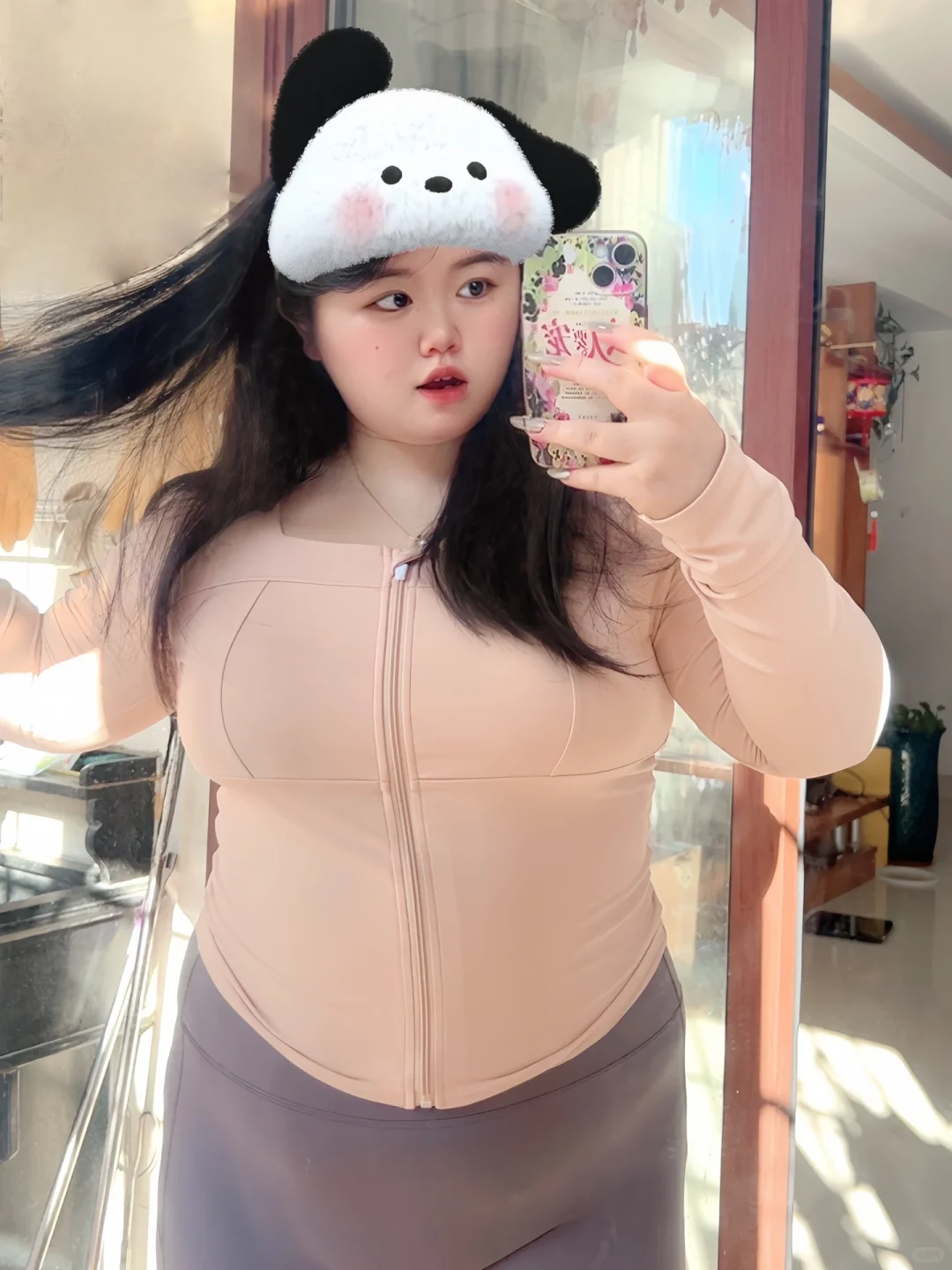 200斤 秋冬氛围感运动穿搭?弹力嘎嘎大?