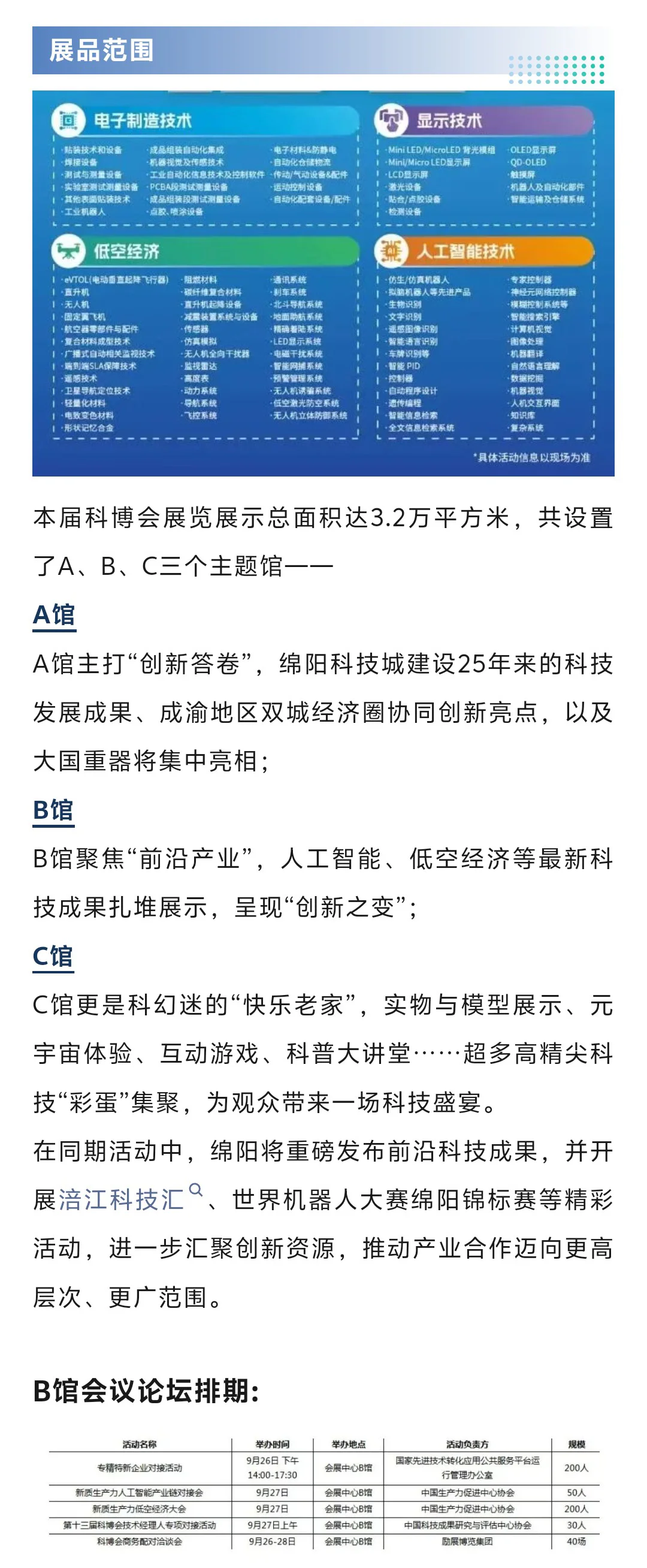 2025绵阳科博会攻略（时间+地点+门票）