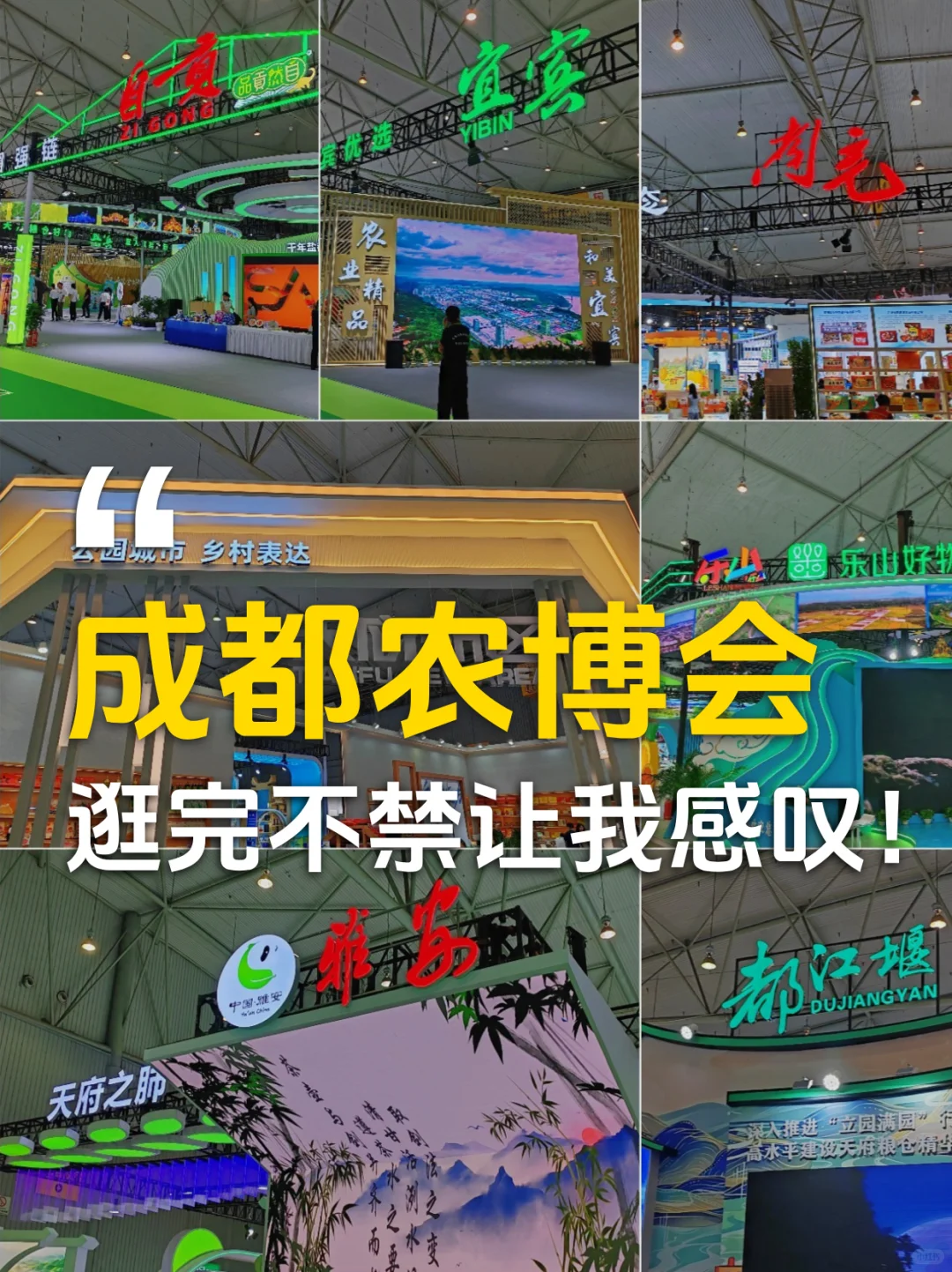 成都农博会，逛完后不禁让我感叹❗