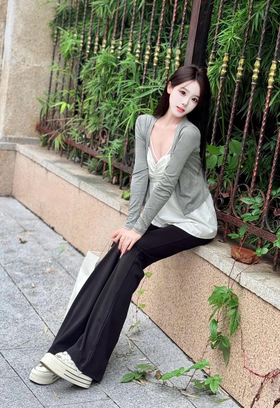 衣服基础 妆容就不基础～hhhhhh