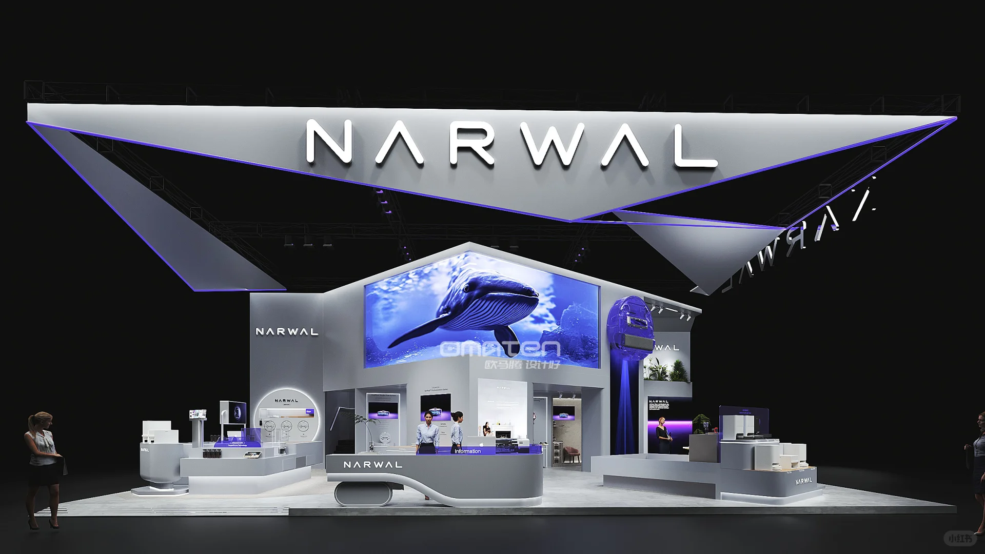 IFA展让人心动不已的科技感展台设计案例