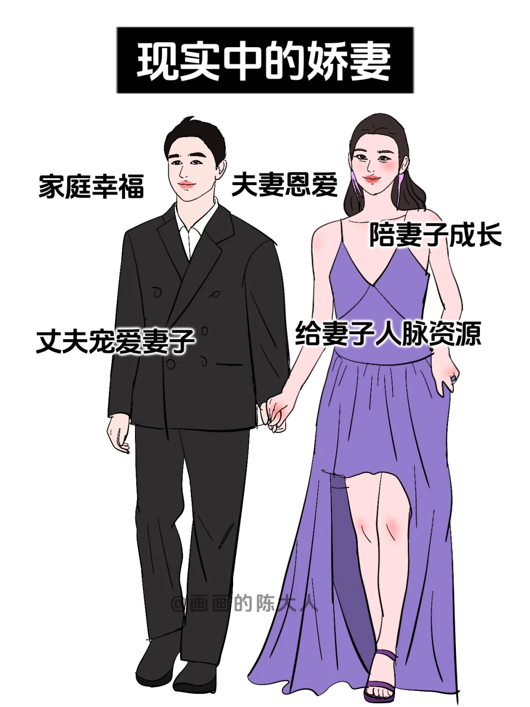 网络上的娇妻VS现实中的娇妻