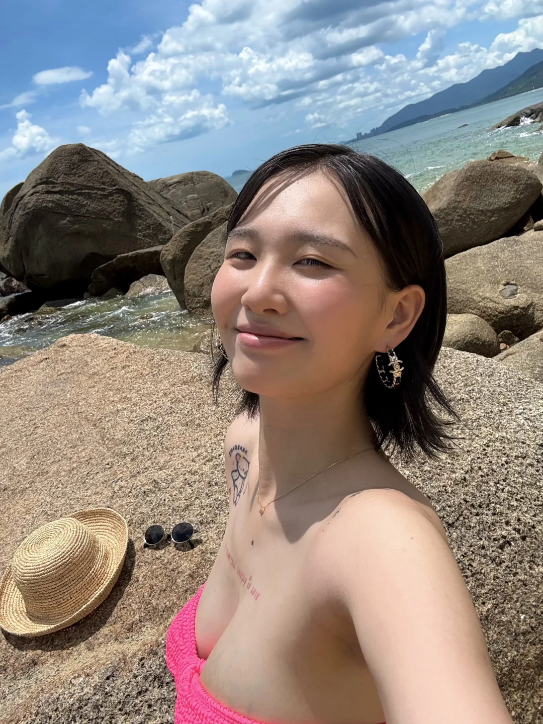 沙滩 阳光 美女