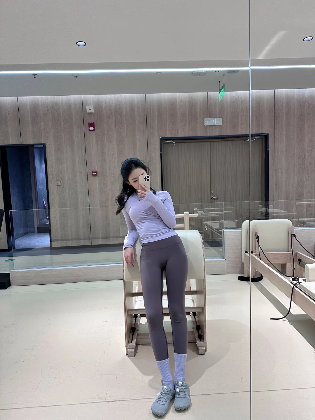 Lululemon高级紫ootd