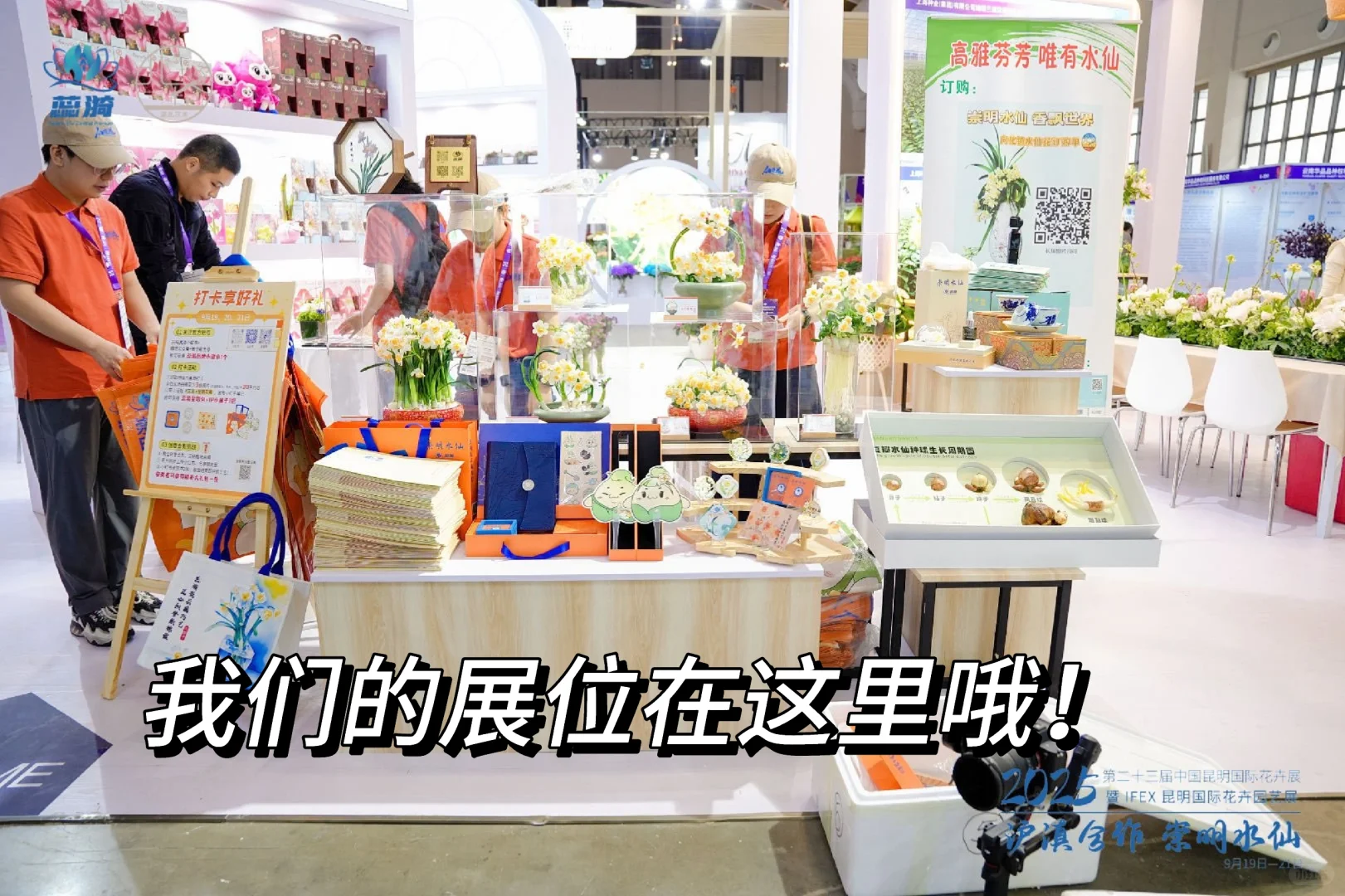 昆明花展｜跟着步导图，直达蕊漪展位！