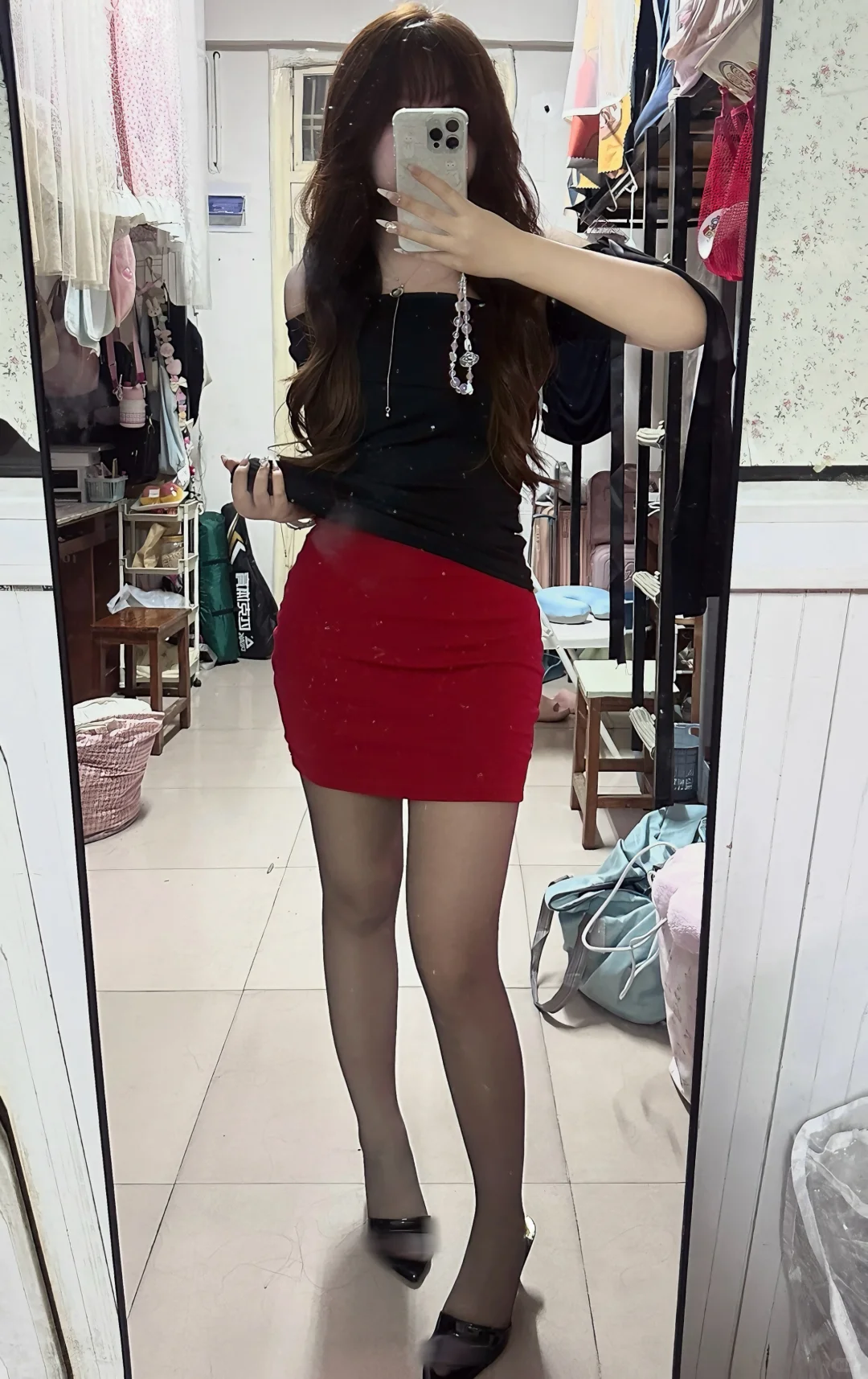 发发一套御姐系穿搭