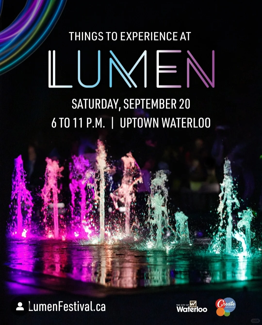 滑铁卢今晚整个城市将被彩灯?点亮