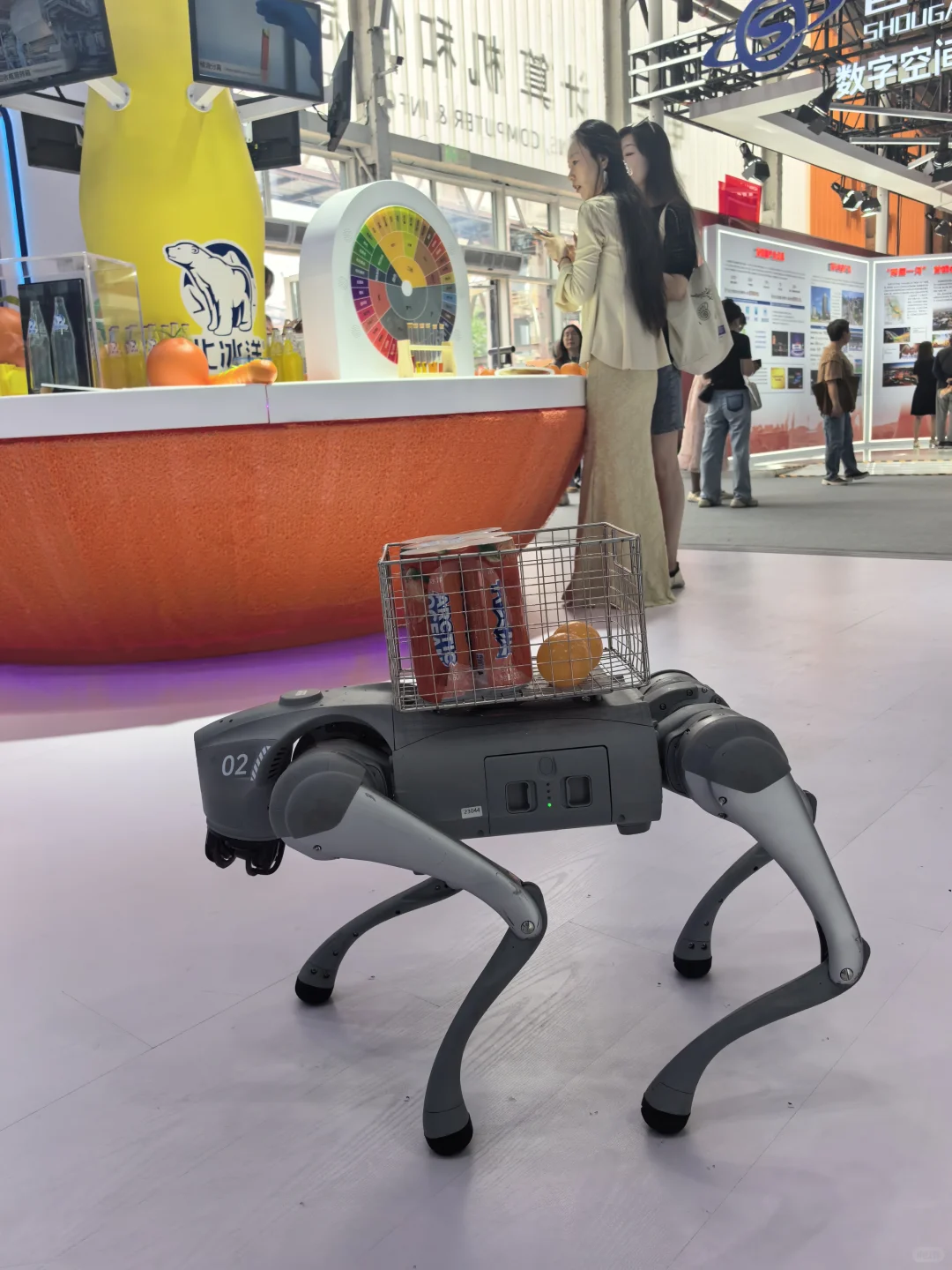 逛首钢服贸会~一口爽爽爽爽爽爽到北冰洋！