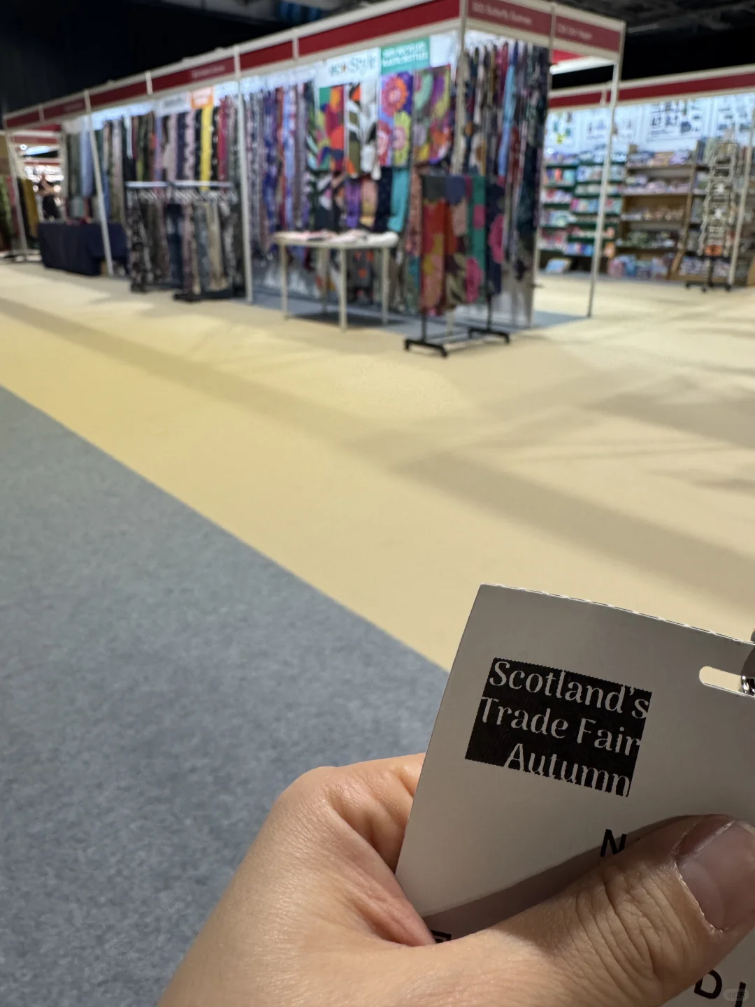 ???????消费品展 规模有点小