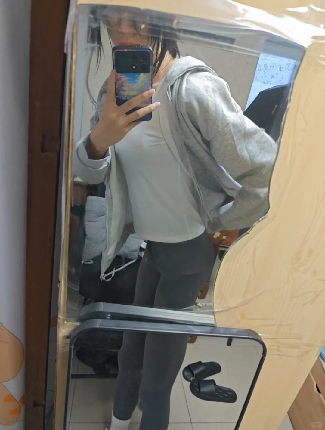 男孩子也能穿瑜伽裤白袜！